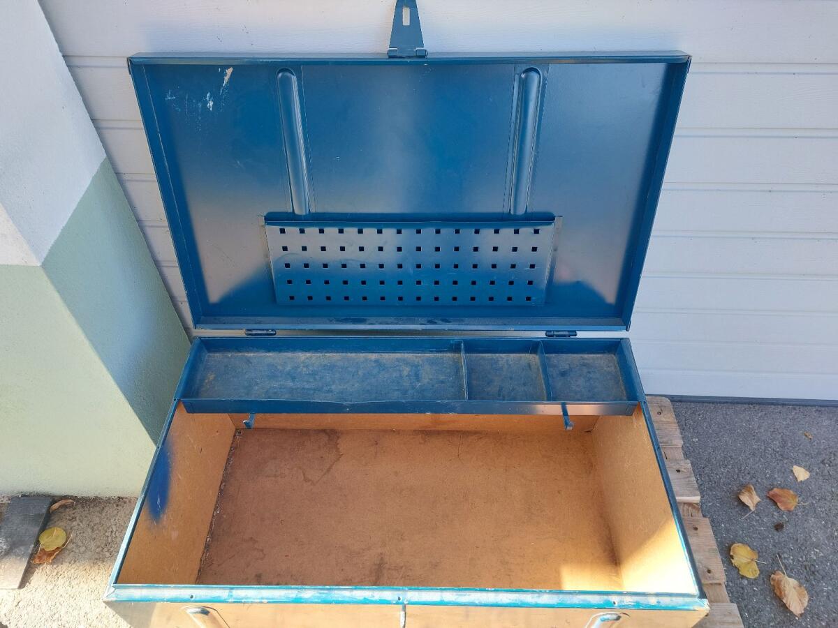 Metallkiste Blechkiste Werkzeugkiste 3