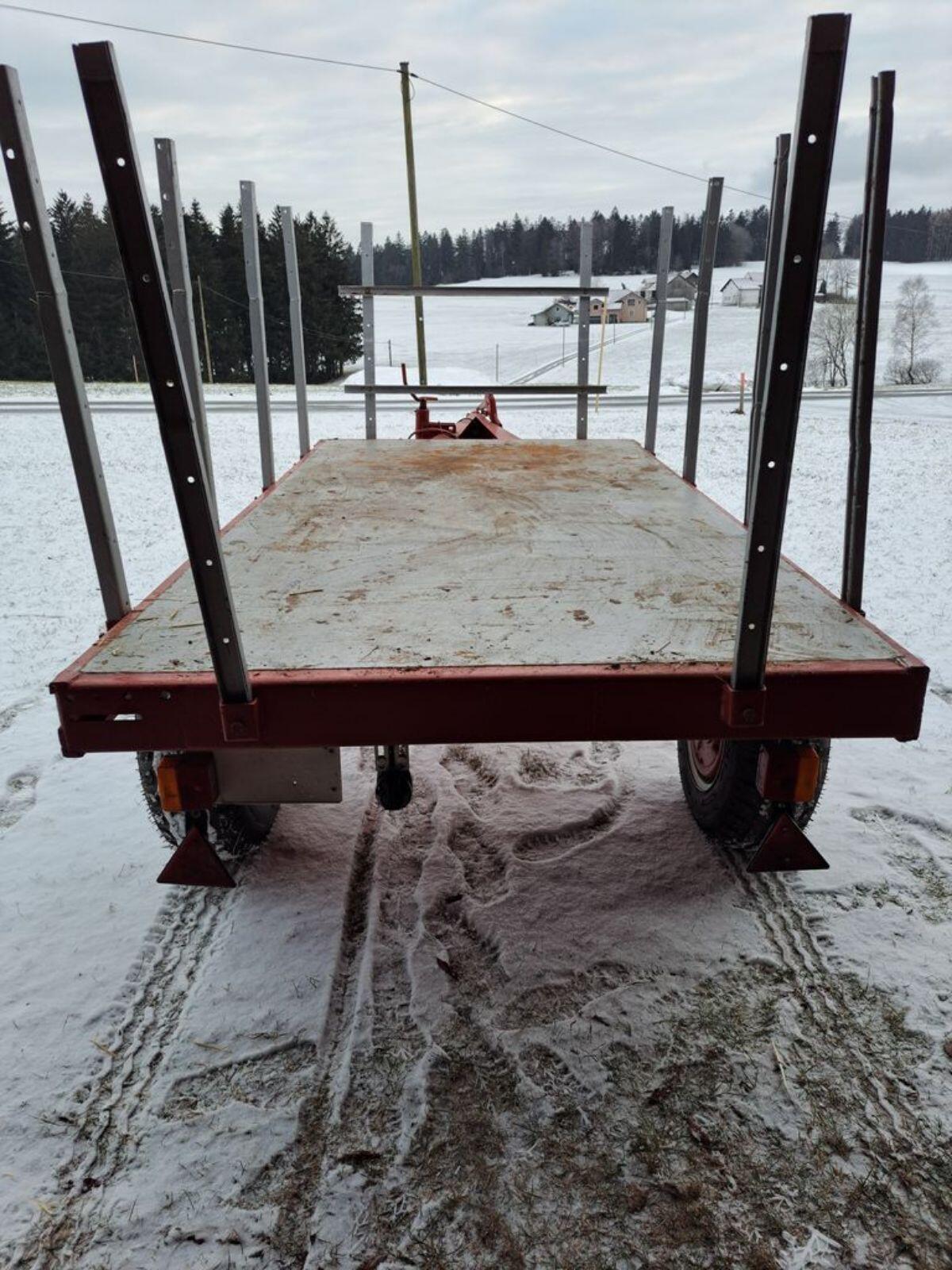 Holzanhänger Krone Ladewagen 3