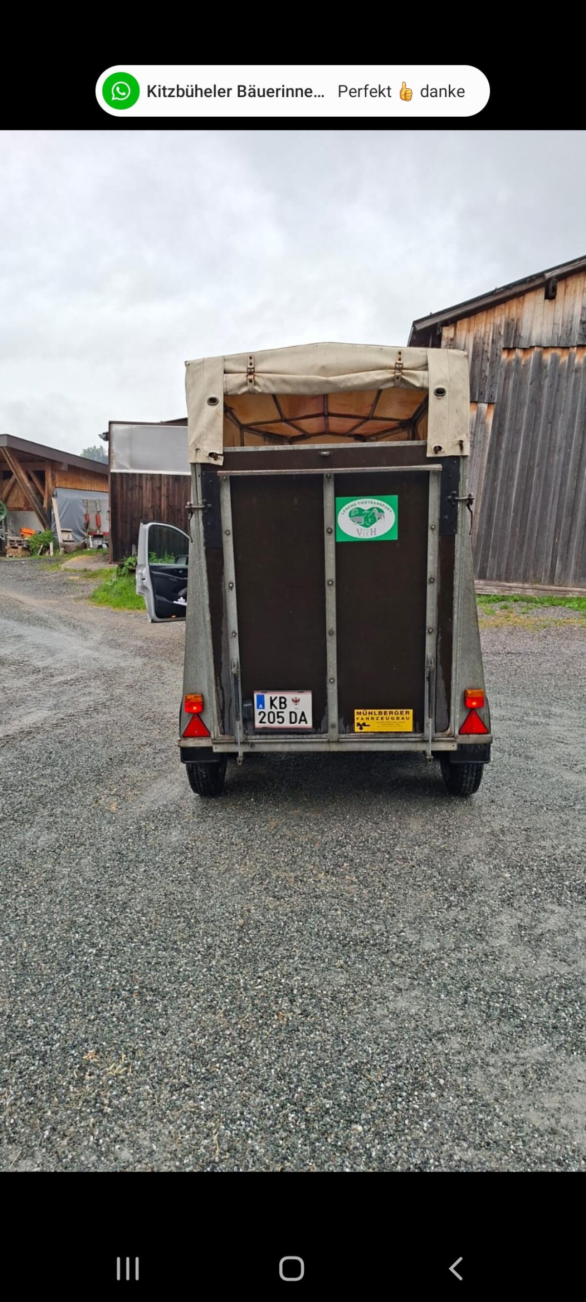 Viehanhänger Humer 280GB 3