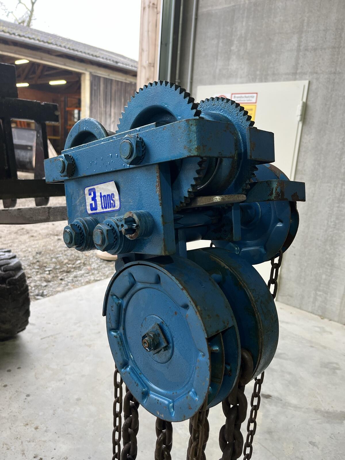 Kettenzug Hubzug Laufkatze 2