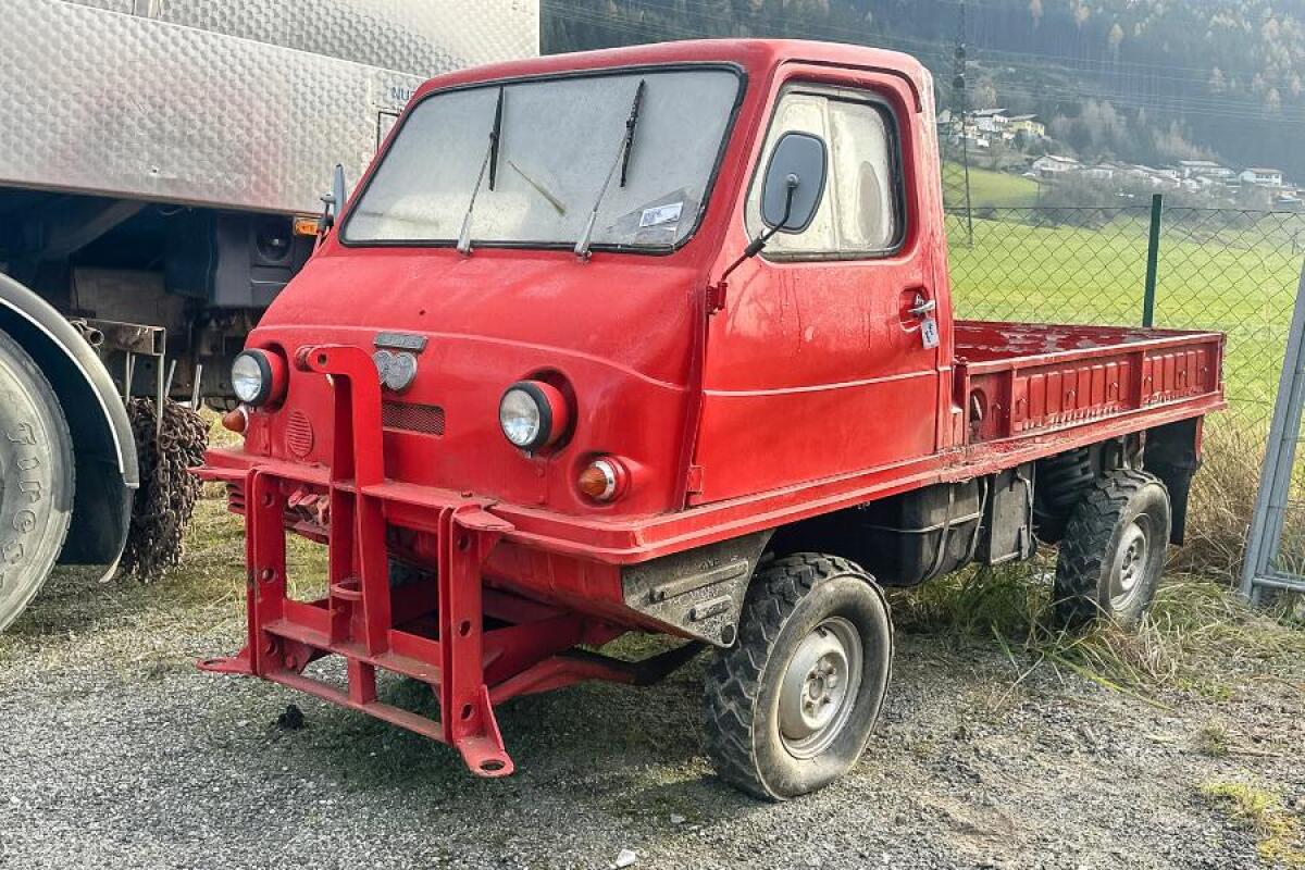 Puch Haflinger 703 APK Kommunalhaflinger Pritsche Rarität 2