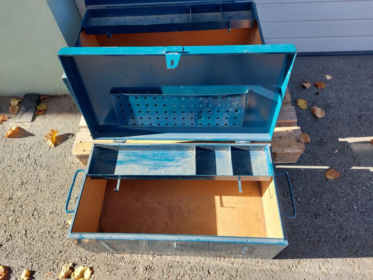 Metallkiste Blechkiste Werkzeugkiste 2