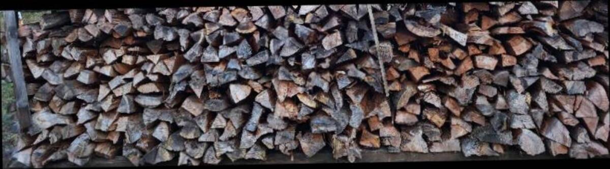 Brennholz Kiefer trocken 3 Jahre gelagert Aktion 1