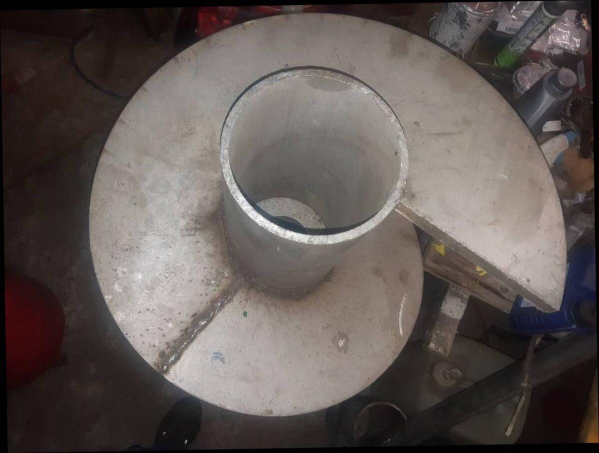 Schnecke-Futterschieber Niro 2