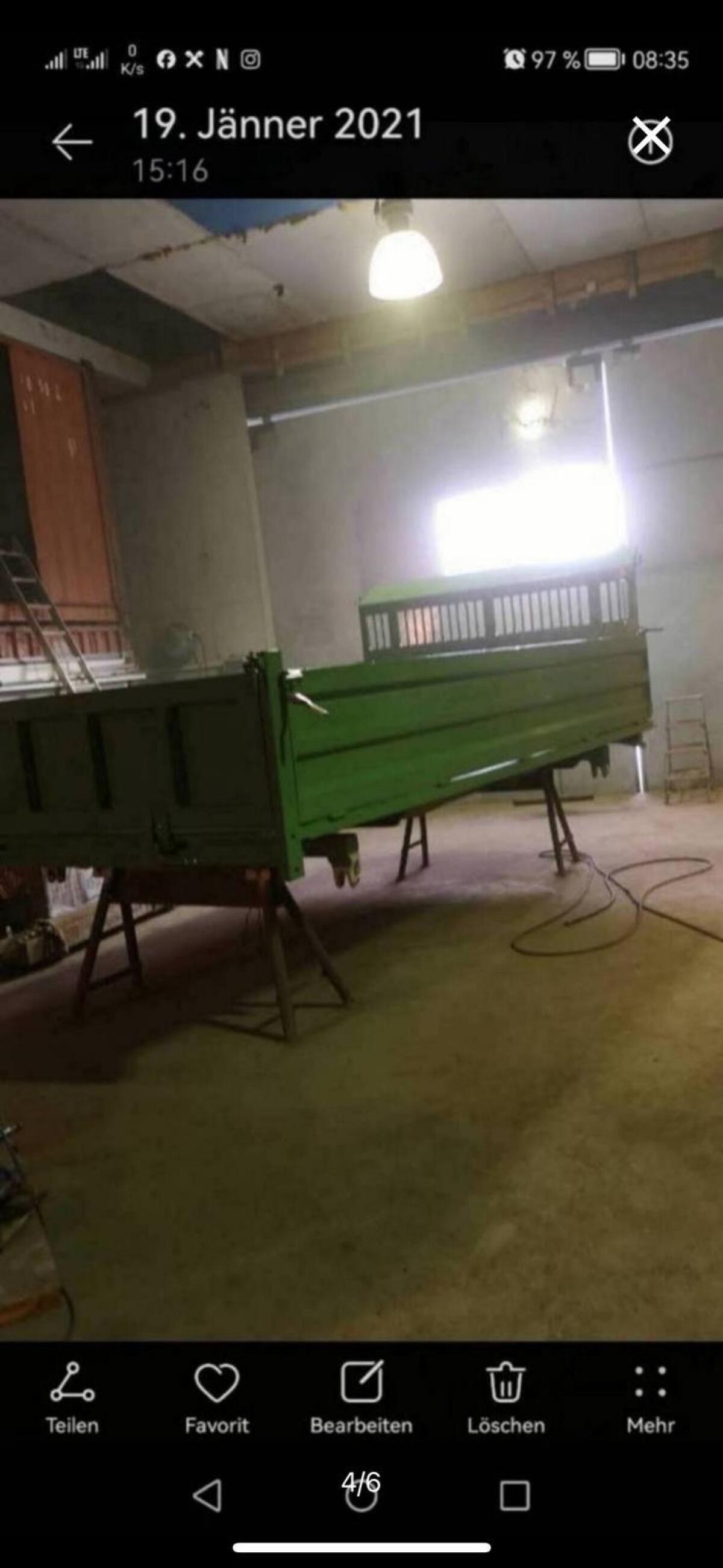 Verkaufe neuwertigen Kipperaufbau Plato 2