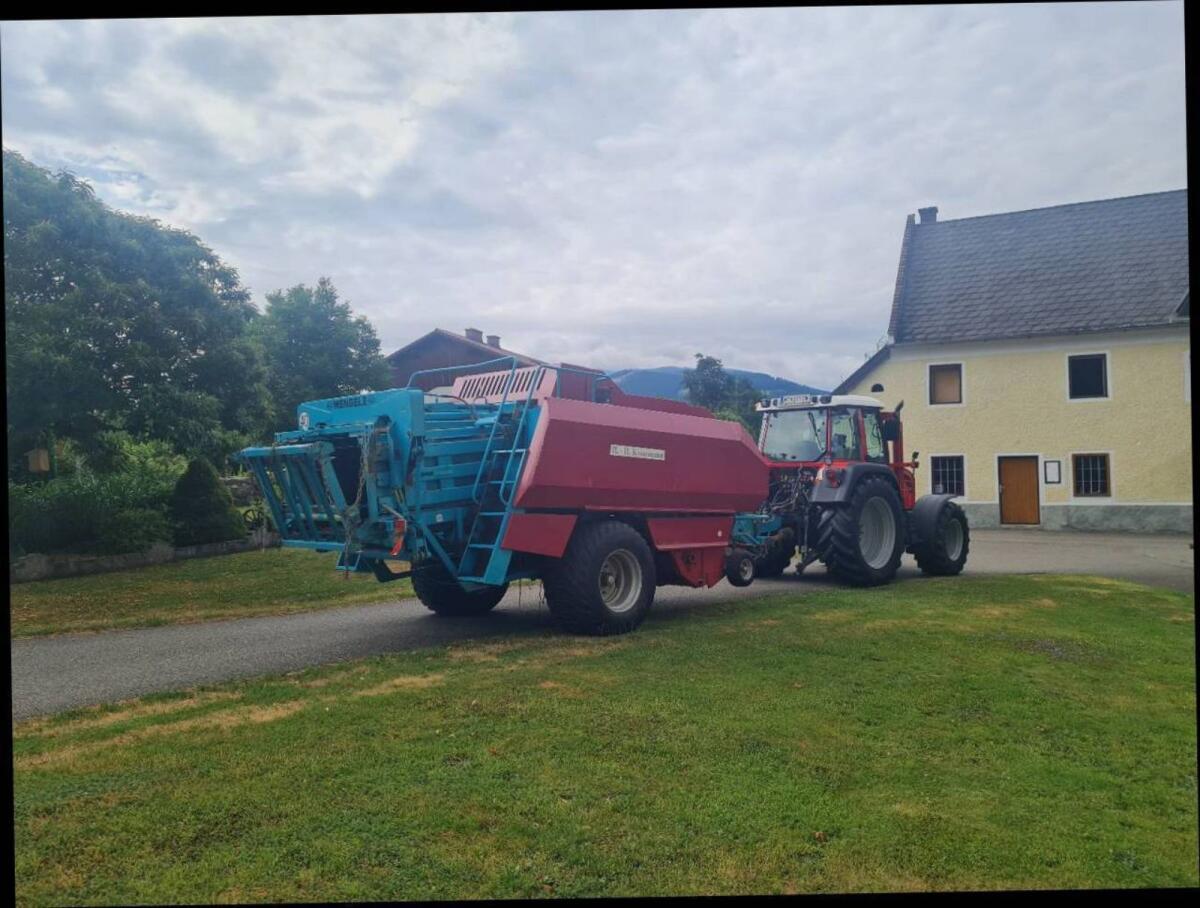 Quaderballenpresse Fortschritt 550 3