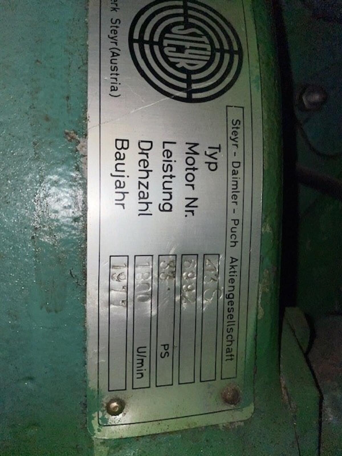 Steyr Standmotor 33 PS 2