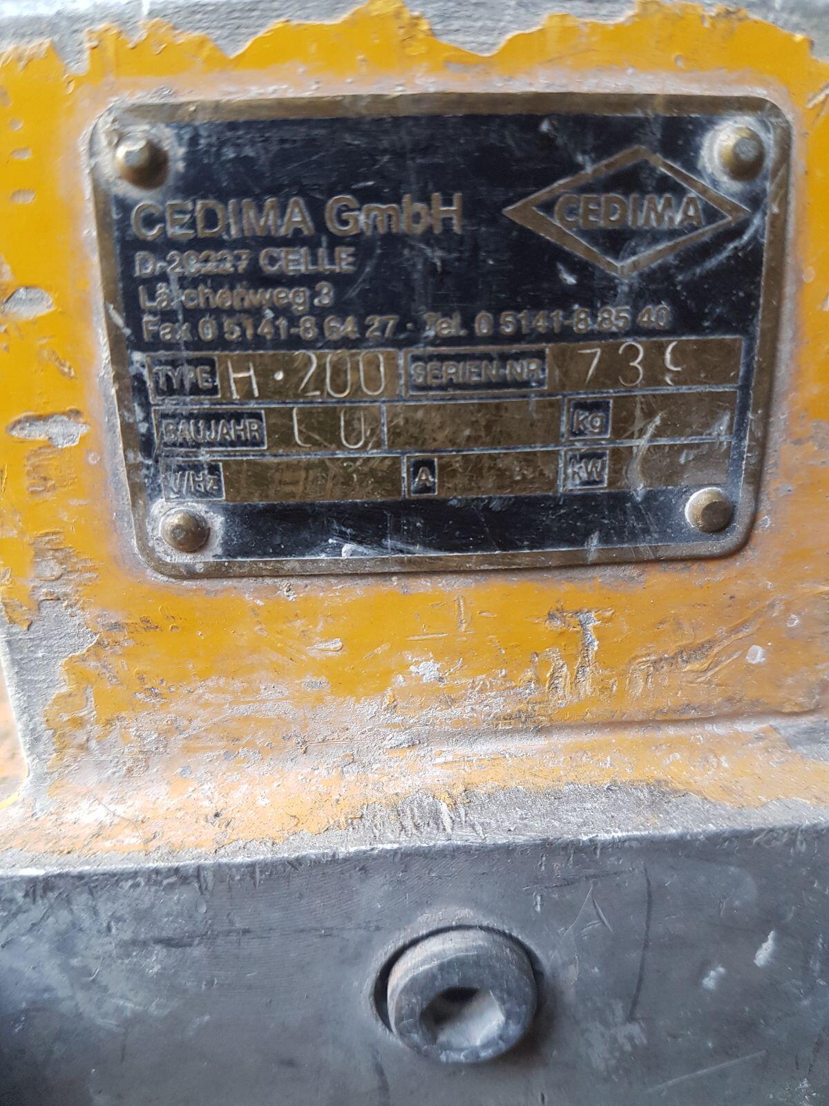 Bohrgestell Cedima H 200 3