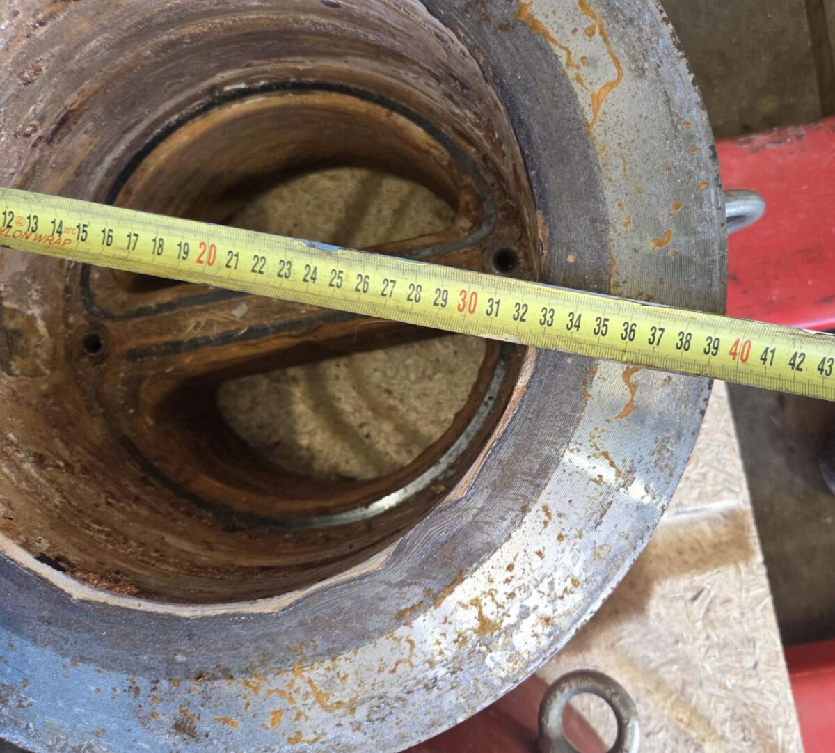 2 Stk. Metallringe zum Bau von Frontgewicht 3