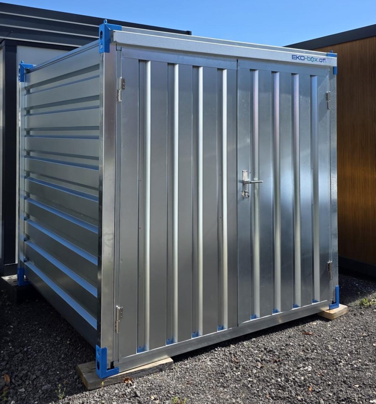 3 m Blechcontainer, Lagercontainer, Werkzeugcontainer 1