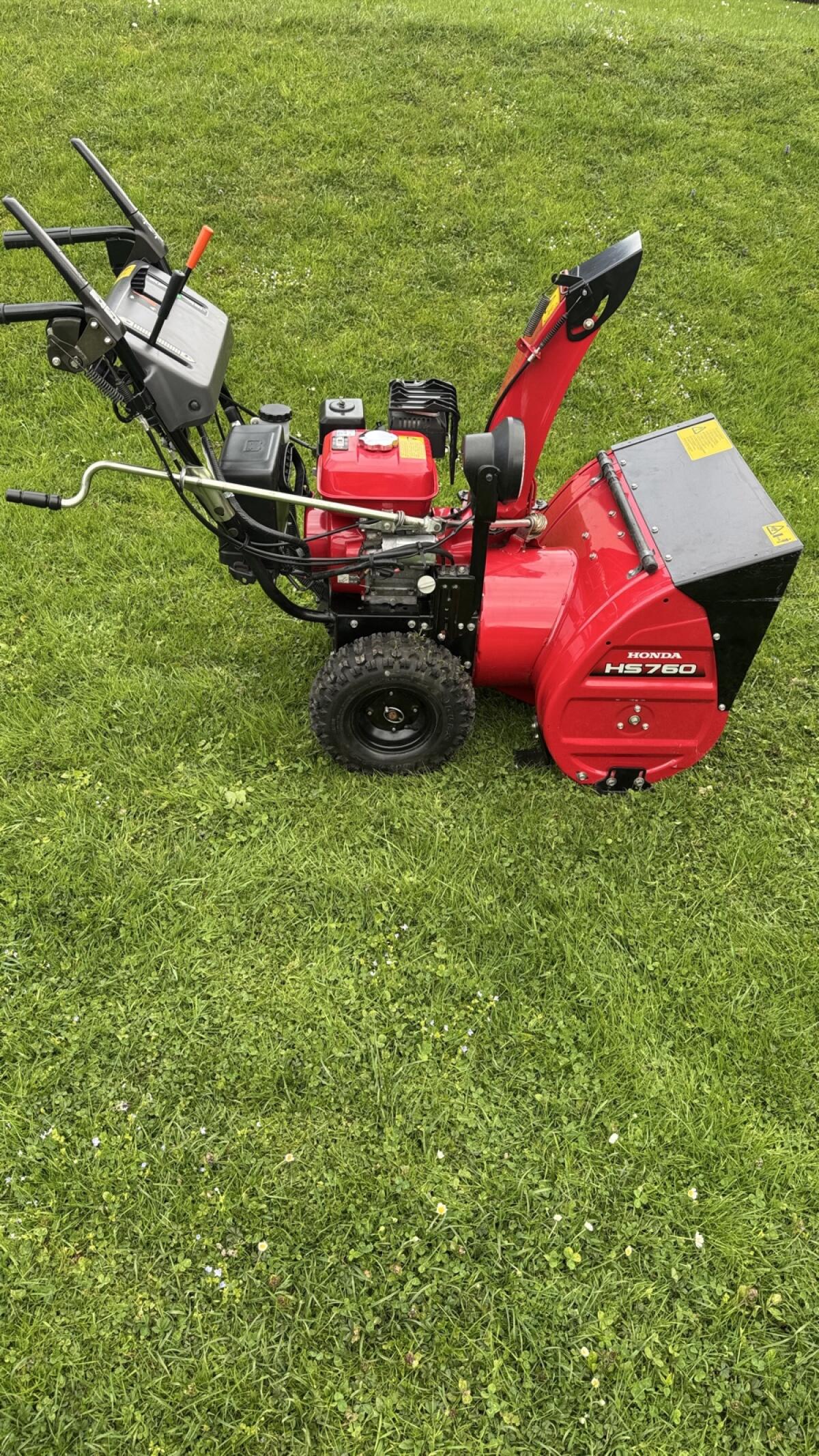 Schneefräse Honda mit E-Starter, Modell HS 760 2