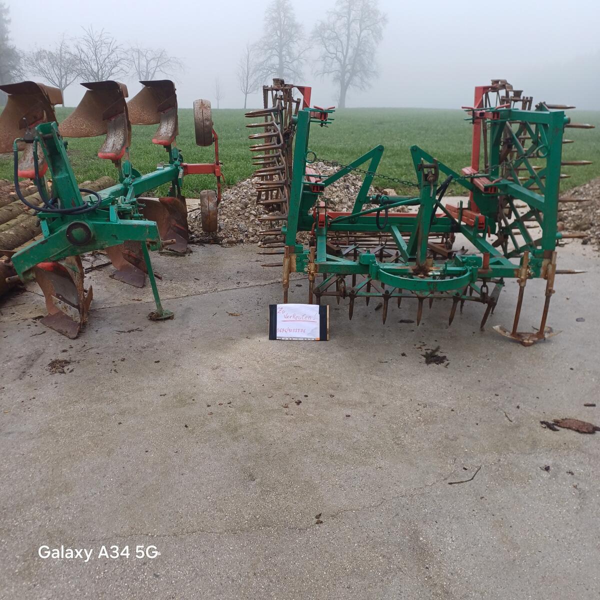 Ackerbau Pflug und Egge 1