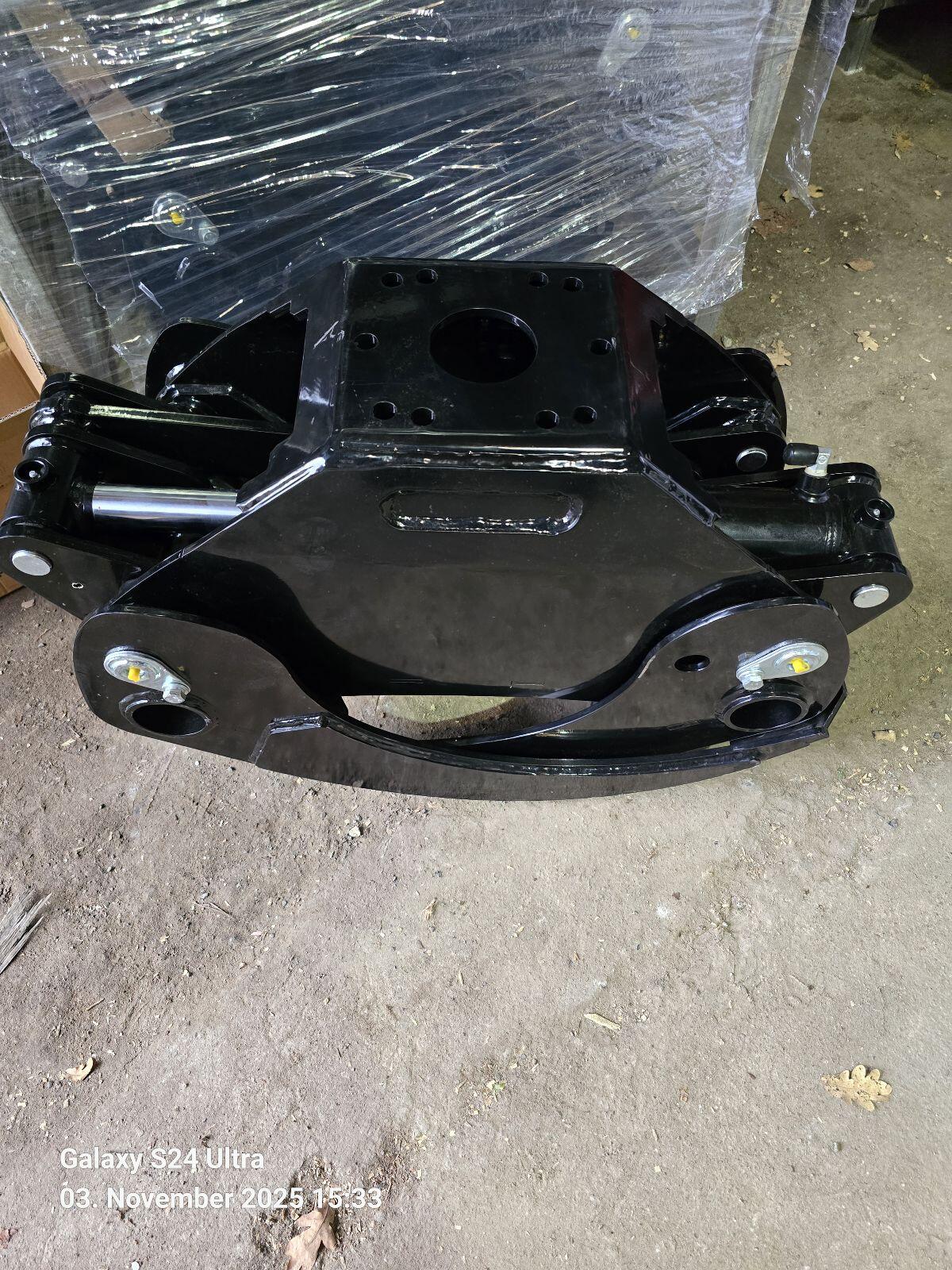 Holzzange Forstzange Greifer Energieholzzange inkl. Rotator 1