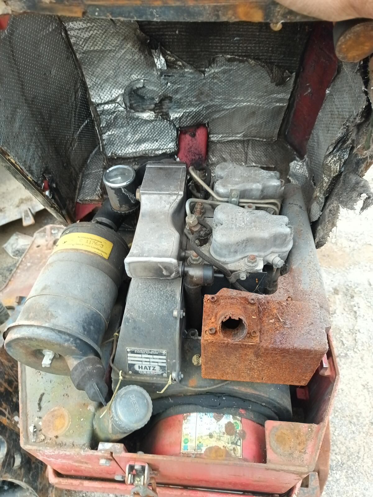 Noppenwalze DELMAG 2