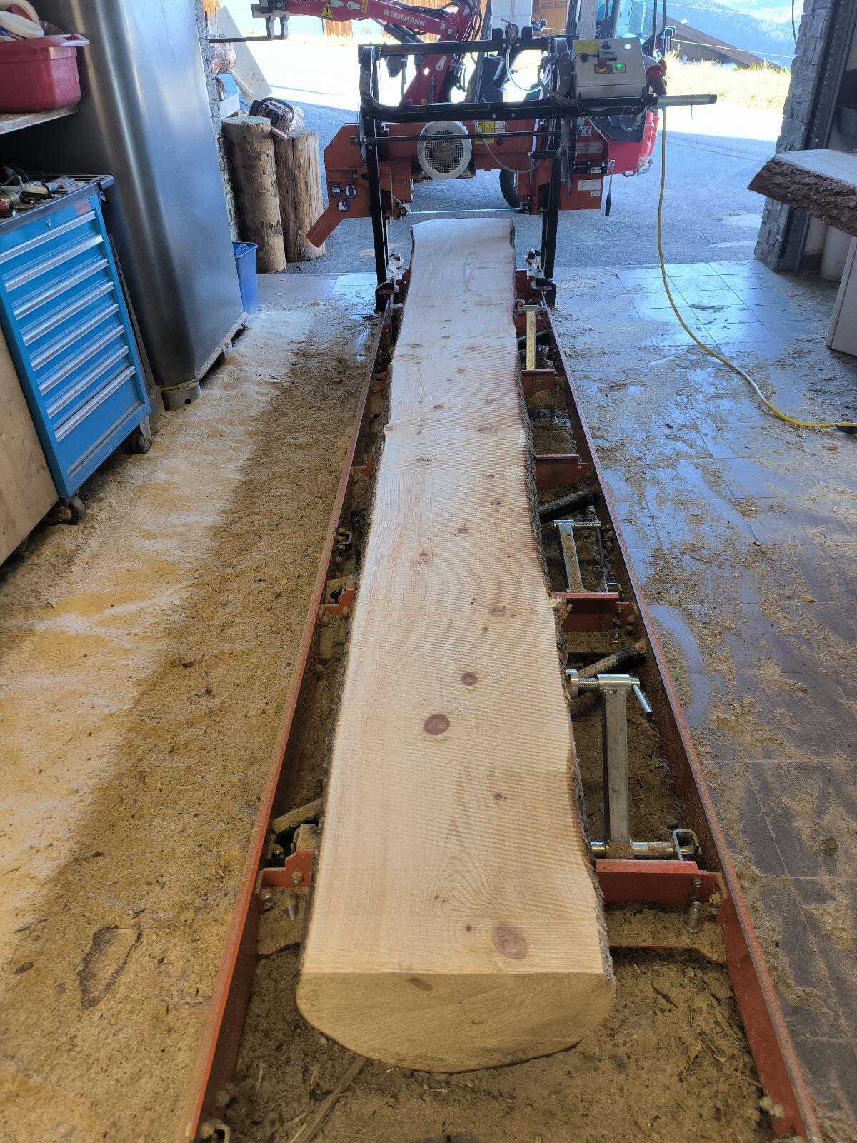 Drechsel Holz, Schnittholz Zirbe luftgetrocknet 2