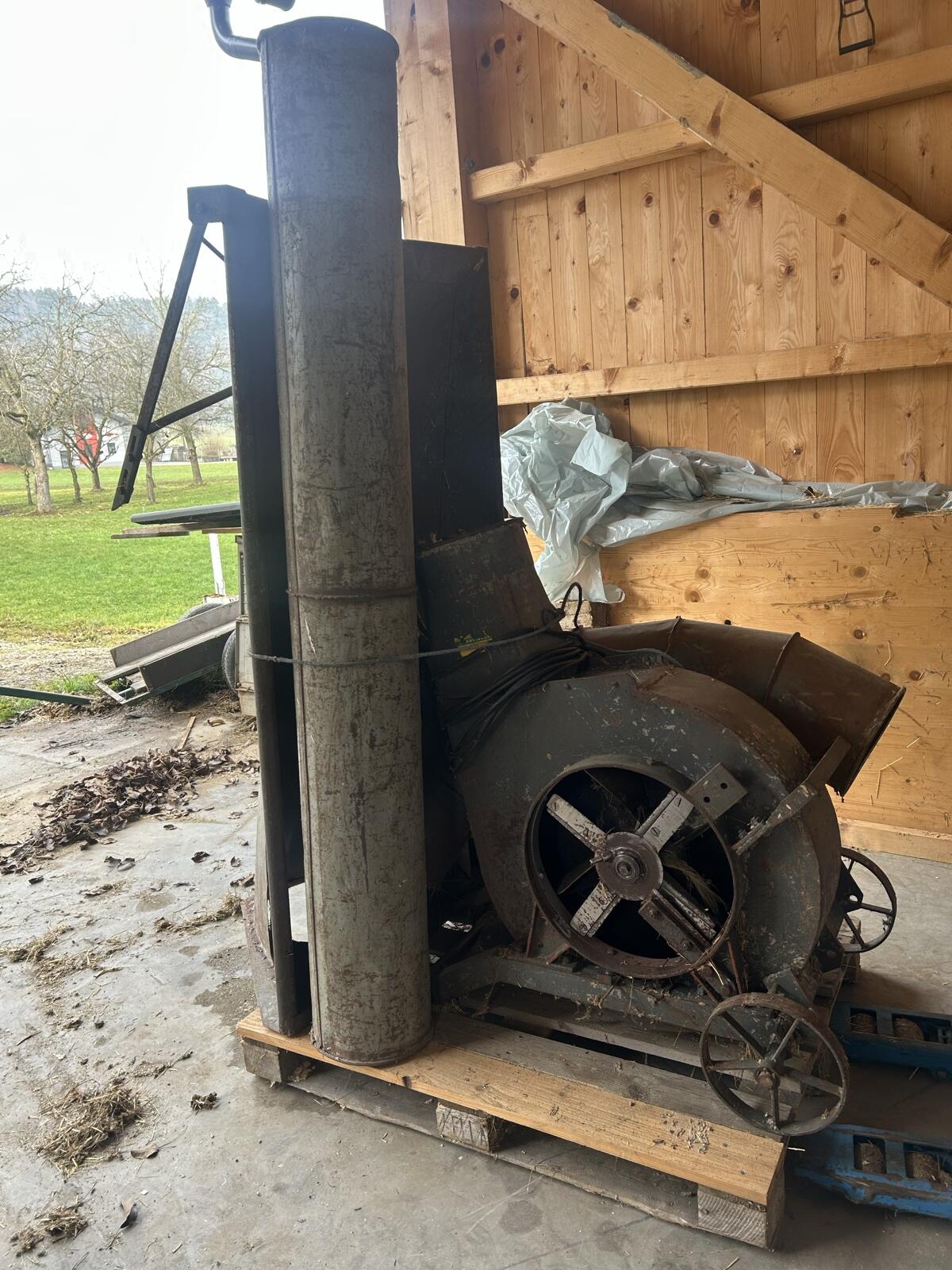 Schneidgebläse für Heu/Stroh 2