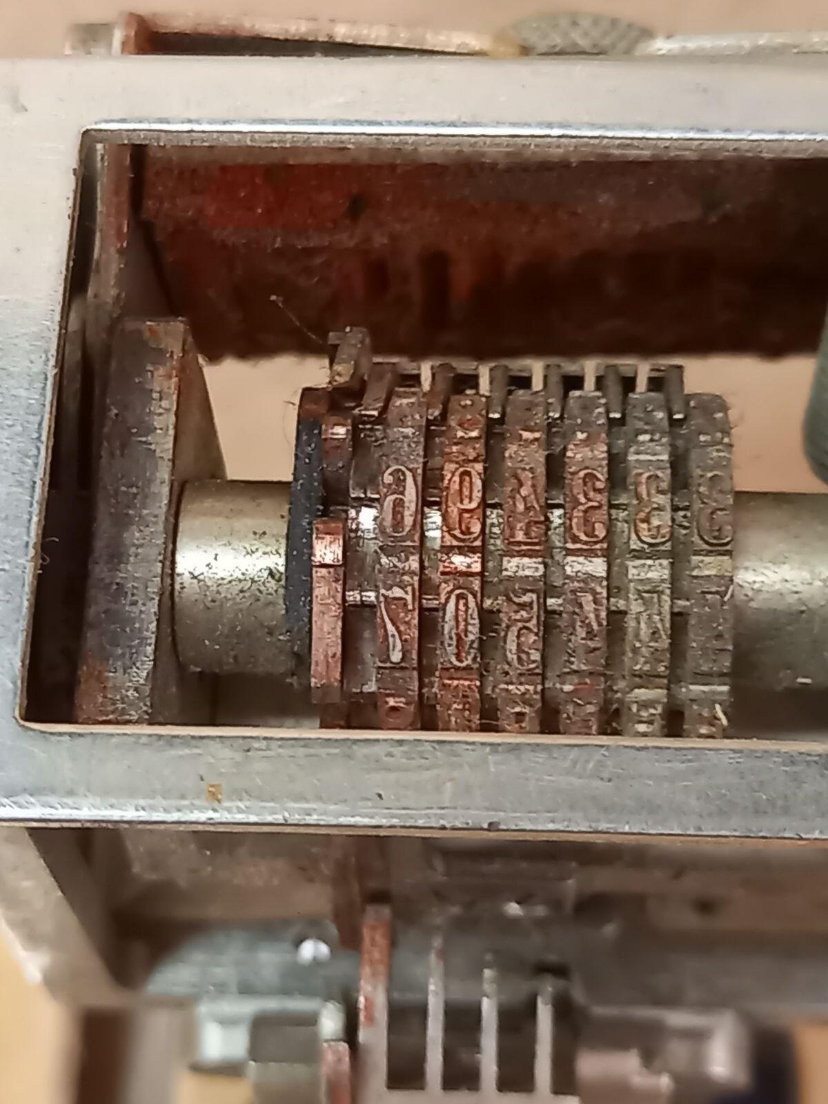 Nostalgie Zählstempel 3