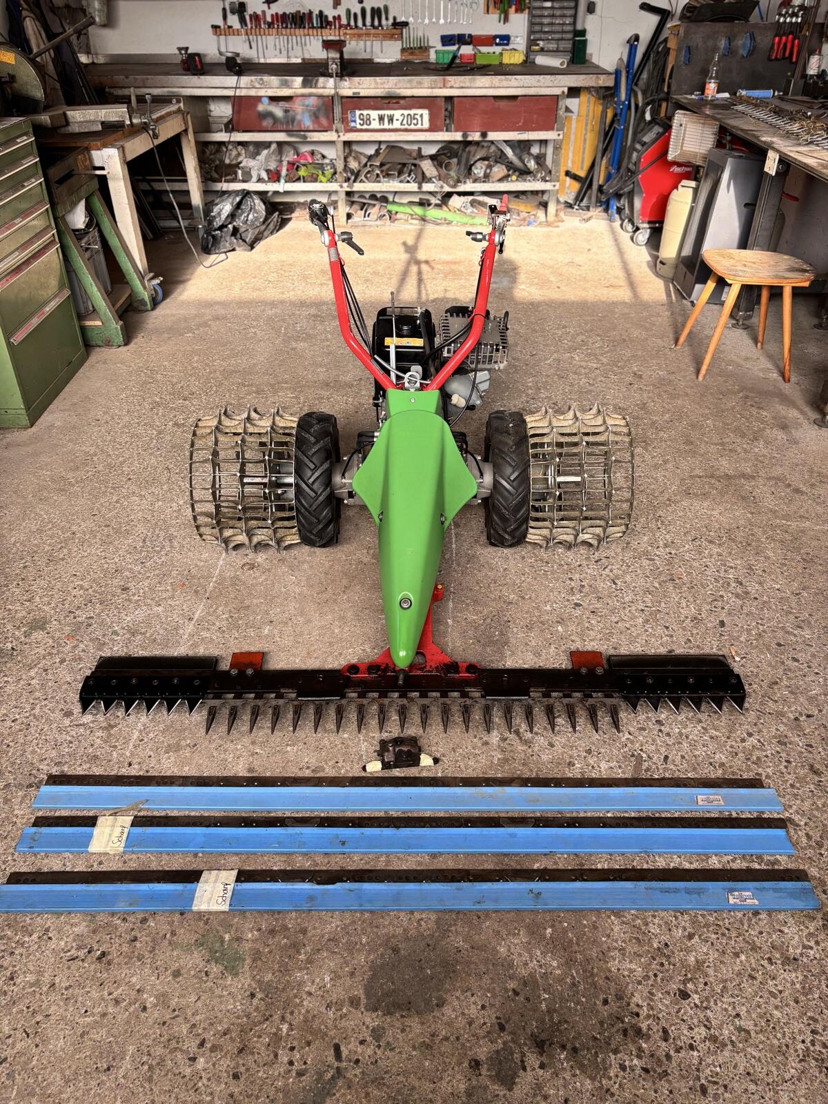 Rapid Rex mit Freischnittbalken 160 cm 2