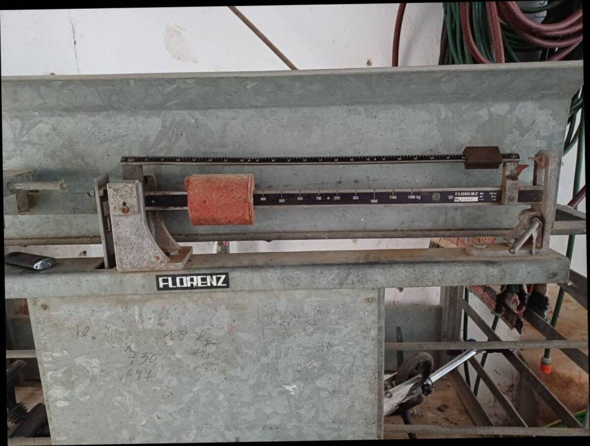 Verkaufe verzinkte Viehwaage Florenz 2