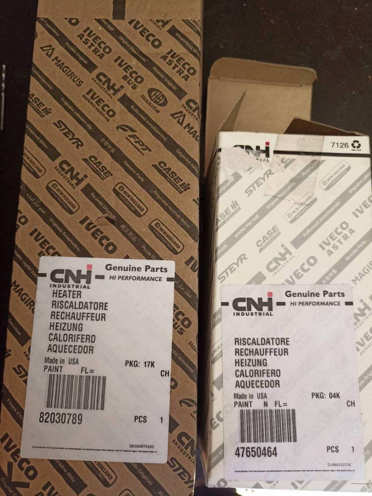 Motor- und Getriebevorwärmung Steyr FPT New Holland 2