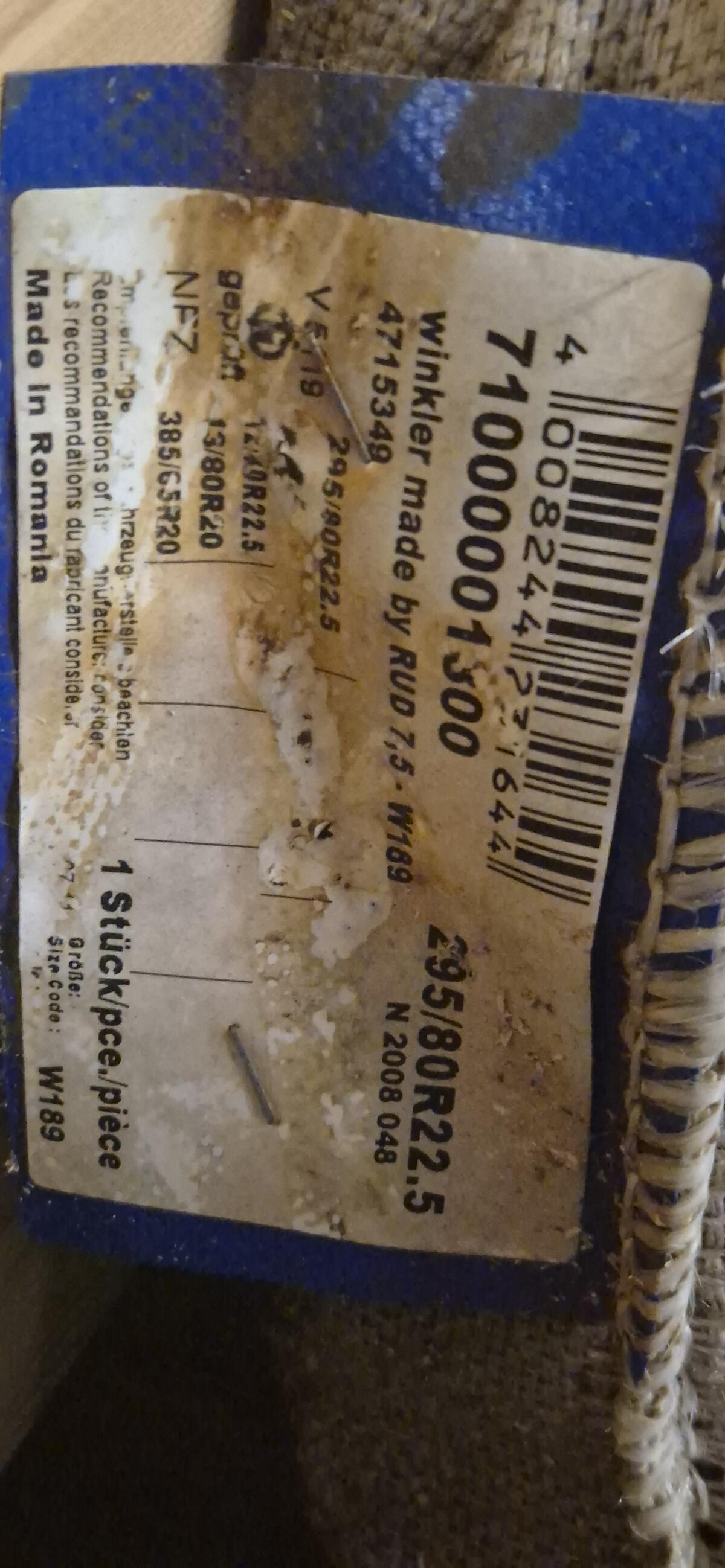 4 Stk. LKW Schneeketten Winkler Made by RUD 2