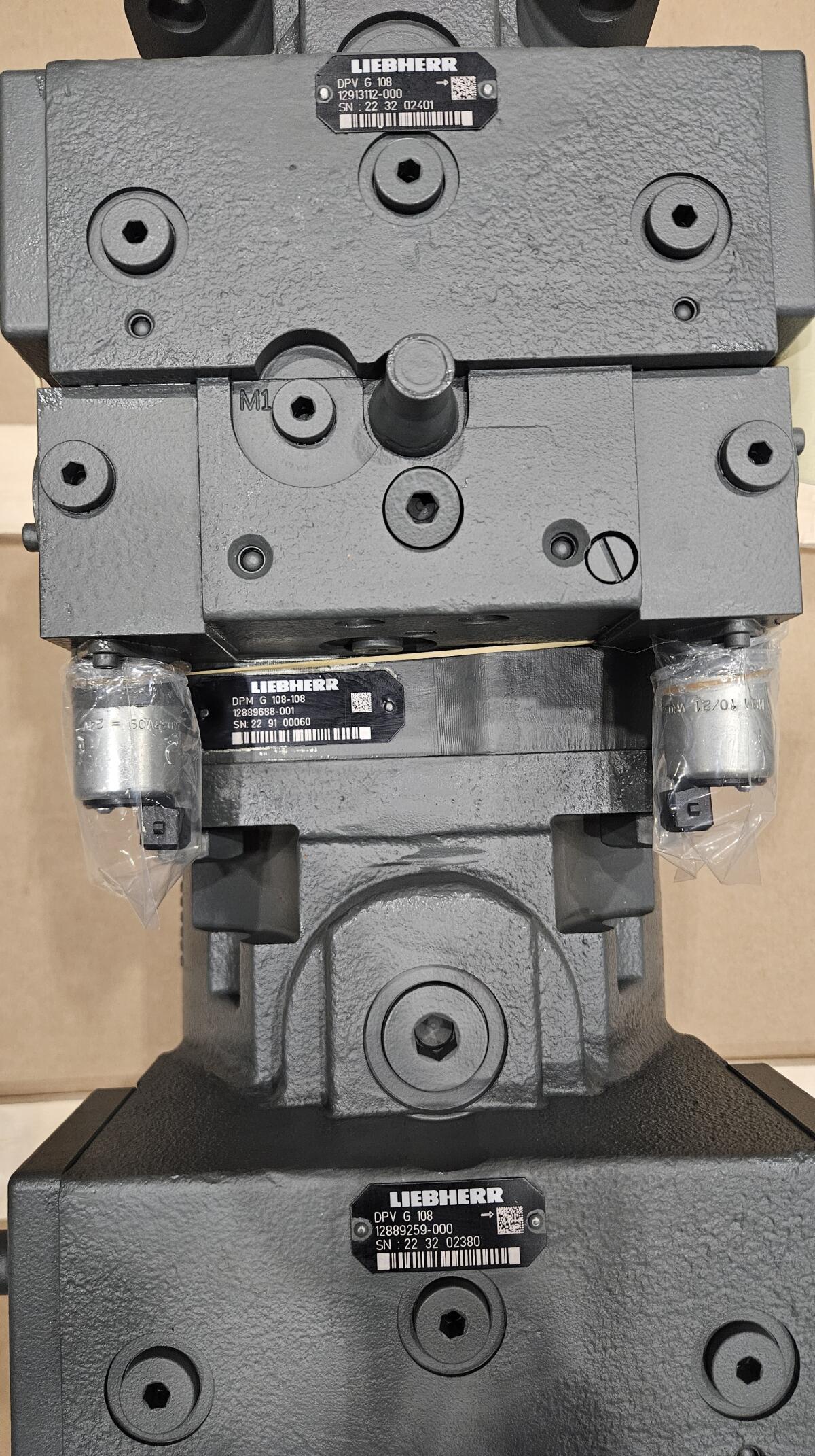 Verstelldoppelpumpe Liebherr DPM.G.108-108/EL-DA 1