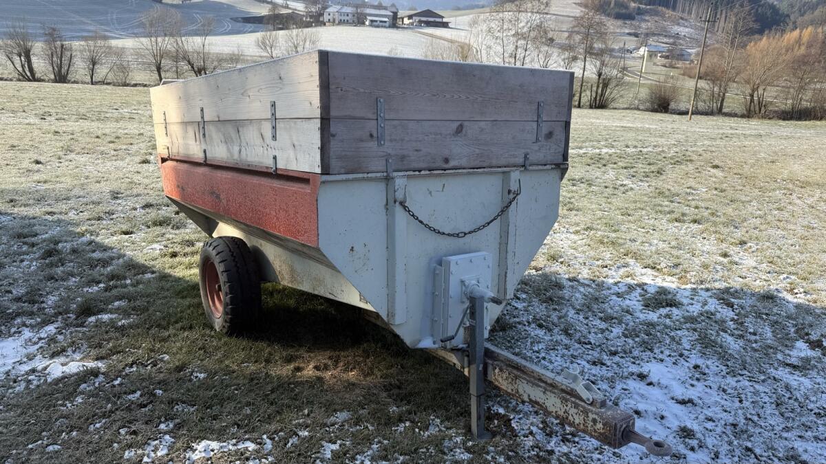 Hackschnitzelanhänger, Hackgutanhänger 1