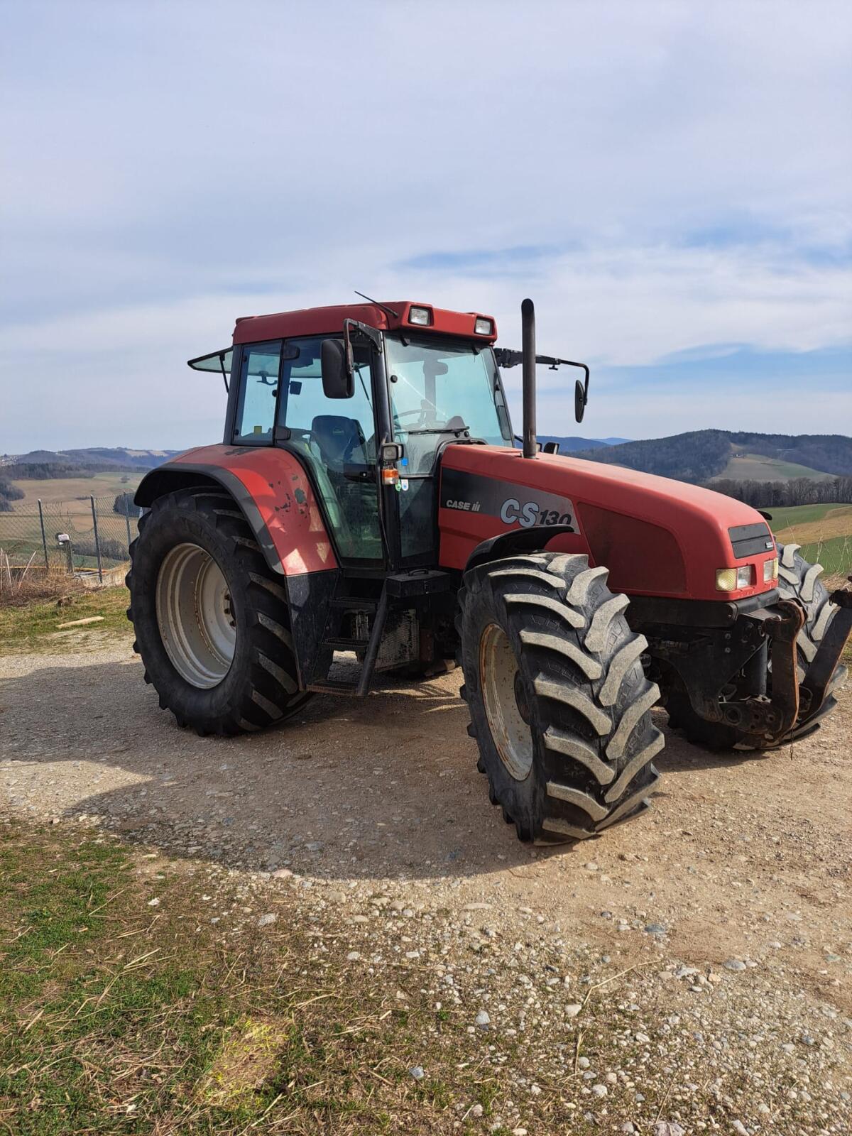 Case/Steyr CS130 – 50 km/h, Fronthubwerk, FZW, Pickerl neu 1