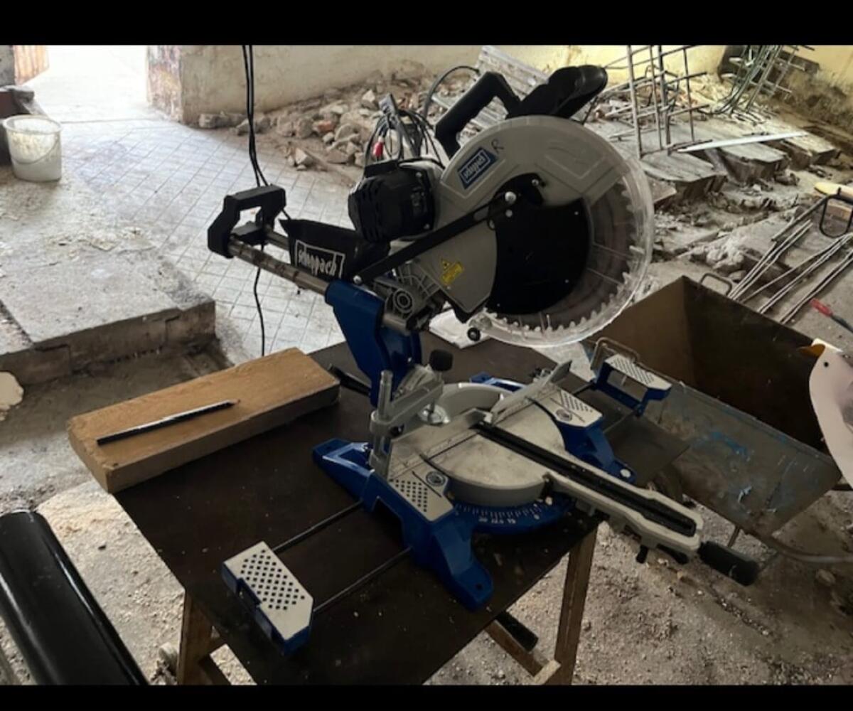 Handkreissäge von Fa. Scheppach HM 140L 1