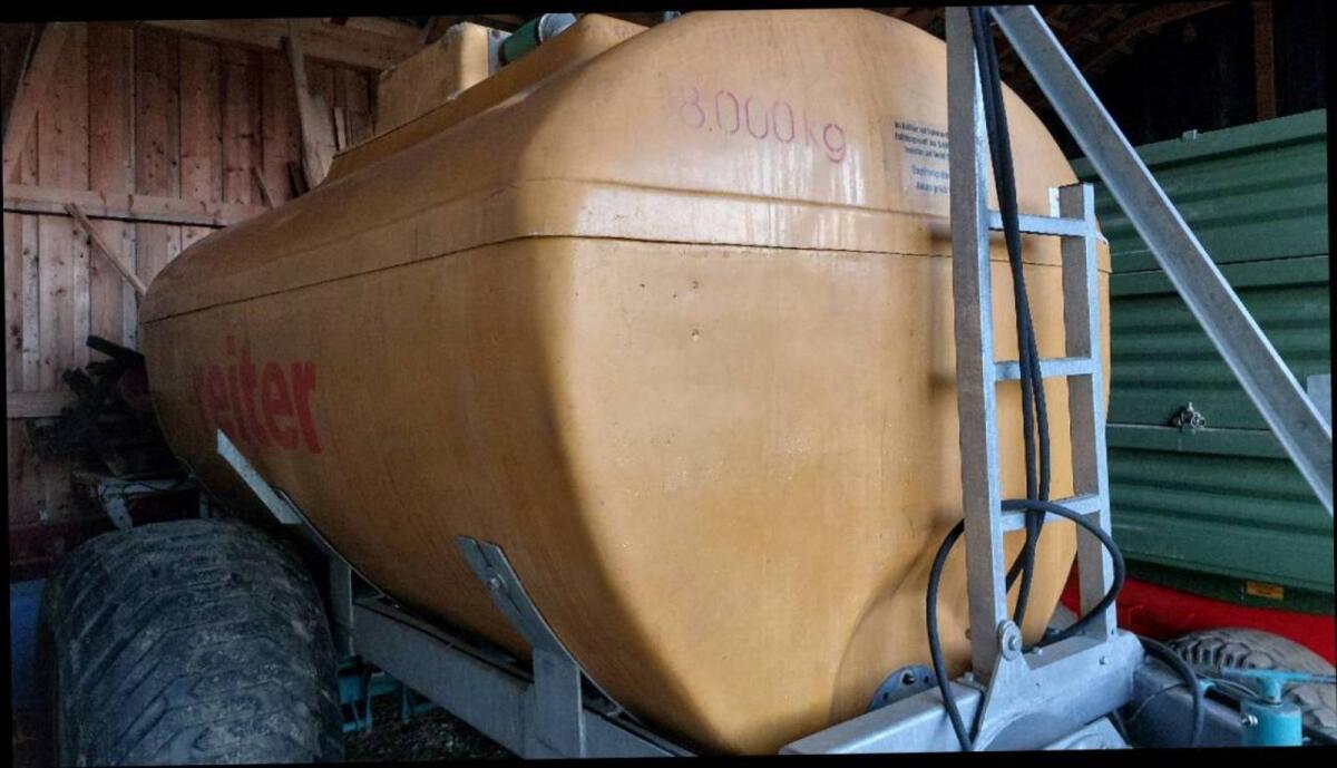 Güllefass, Reiter, kein Zunhammer, 8.000 l 2