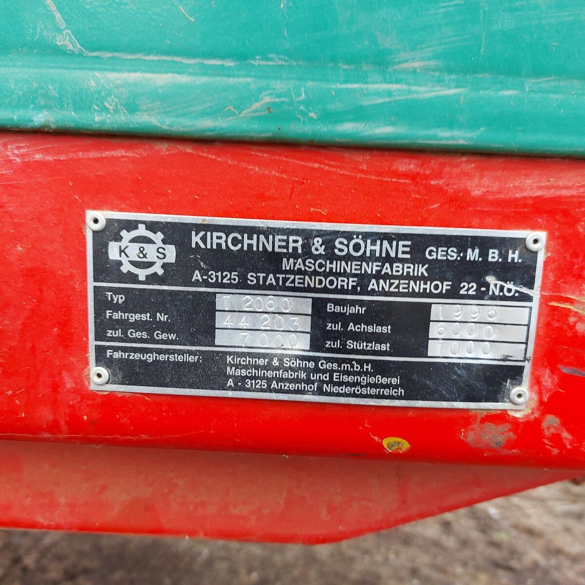 Miststreuer Kirchner T2060 2