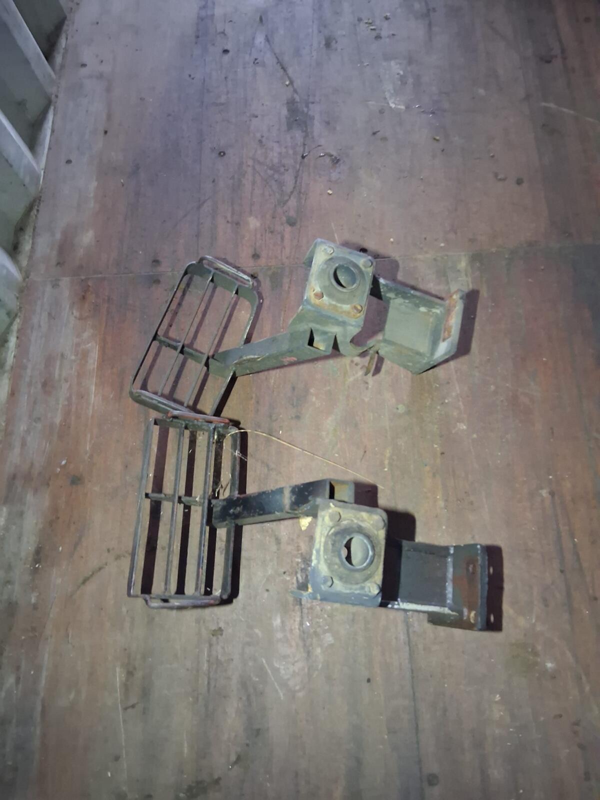 Aufstieg Kabinenstütze Steyr 948 1