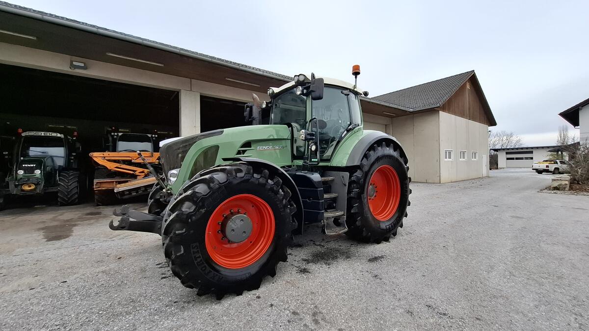 Fendt 927 mit Rückfahreinrichtung 1