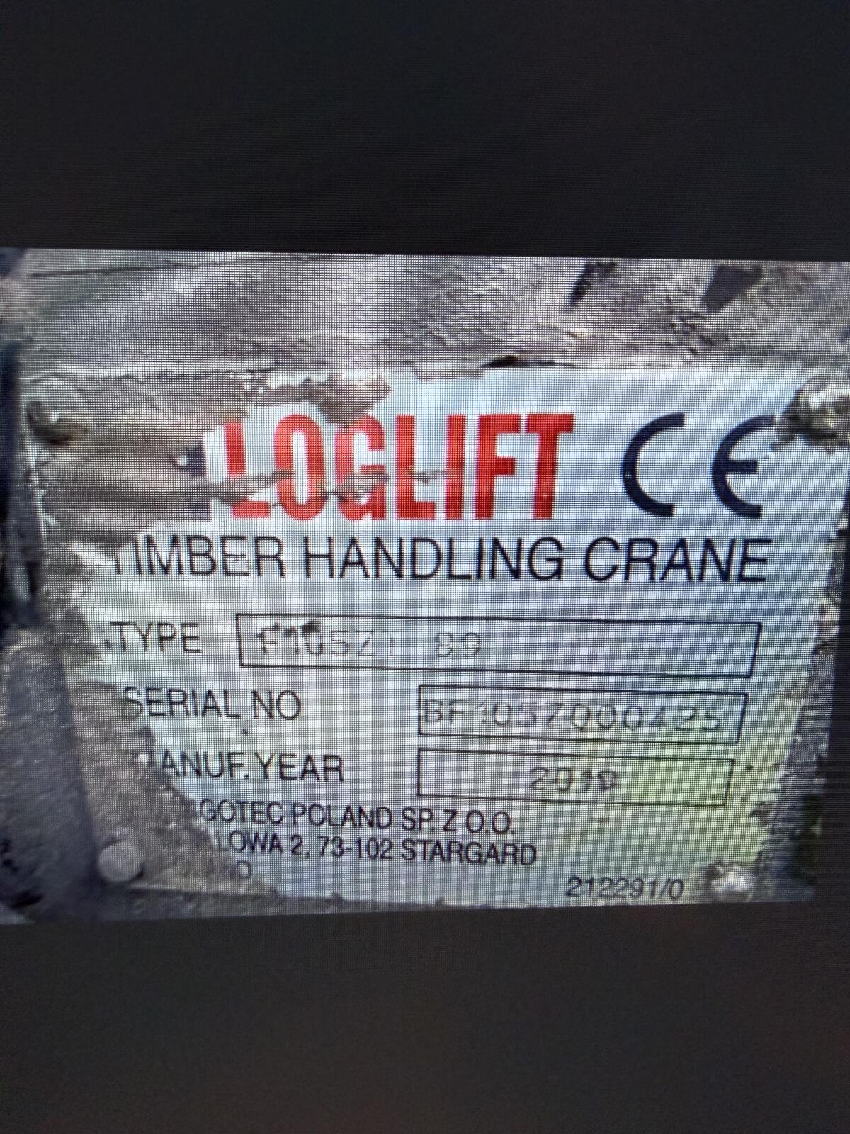 Holzladekran Loglift 105 Z 1