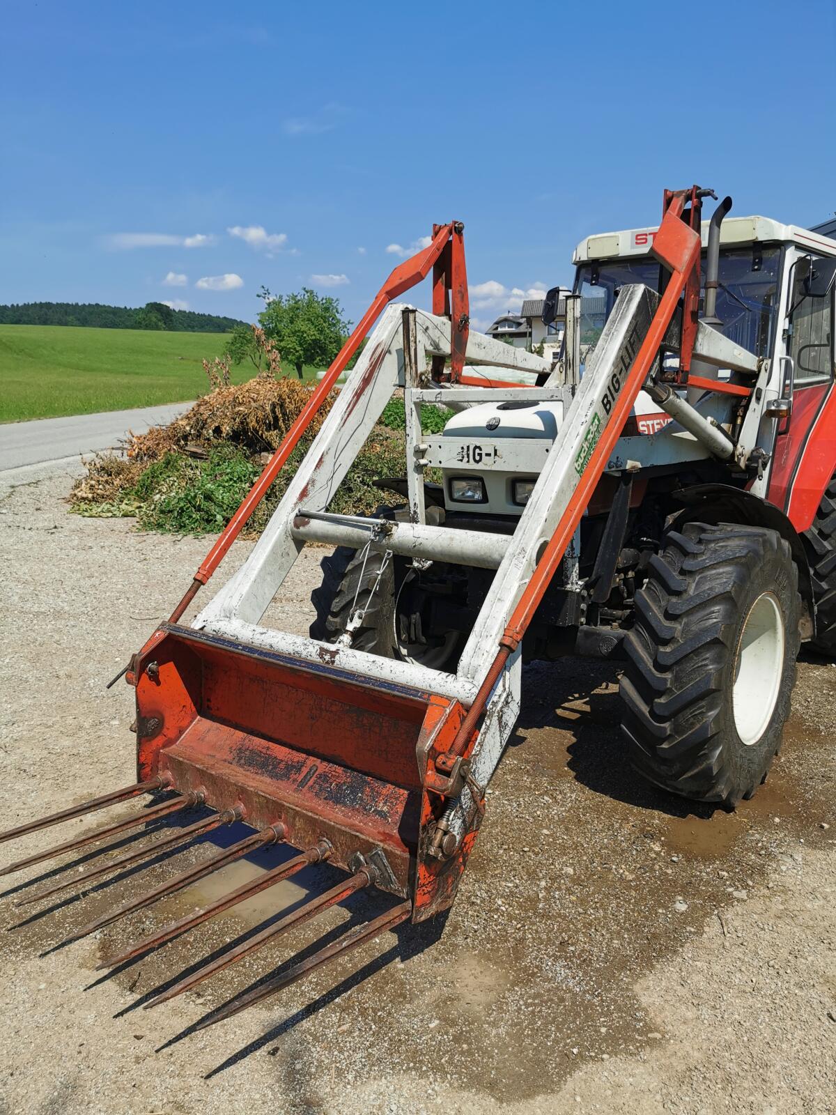 Big-Lift Frontlader mit Konsole für Steyr 955 A Serie 1