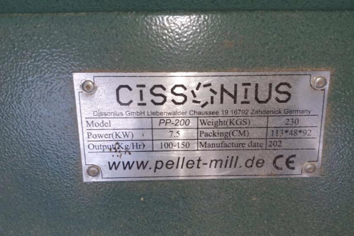 Pelletpresse Cissonius 2