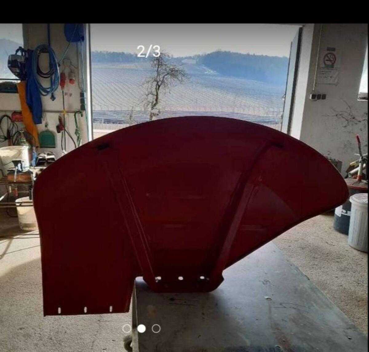 MF165 oder X65 Kotflügel links 3