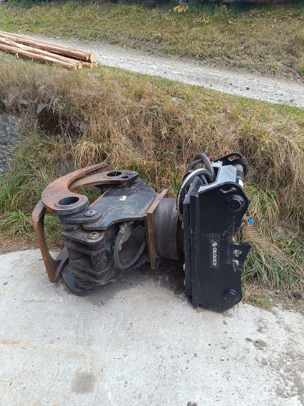 Holzgreifer für Bagger 3