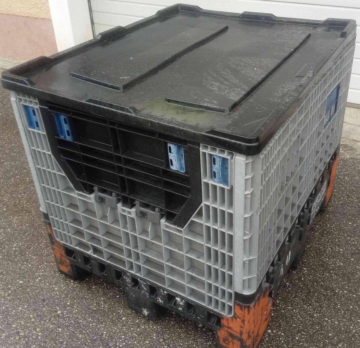 Palettenbox Lagerbox klappbar 120x100x100 3