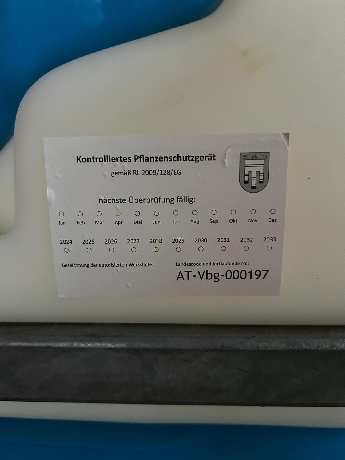 ZUPAN Feldspritze NP 400 EN 2