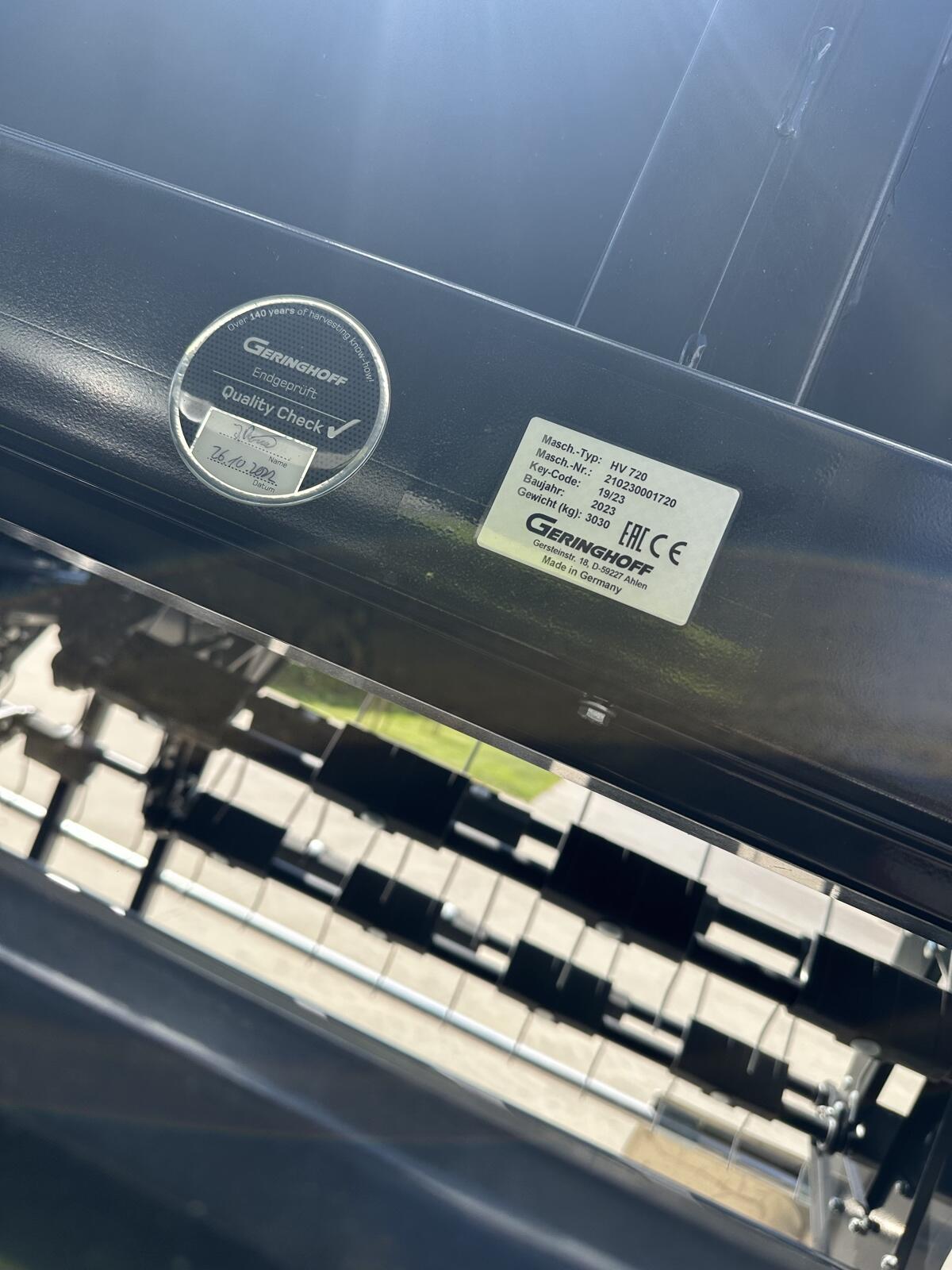 Geringhoff Getreideschneidwerk HV 720 3