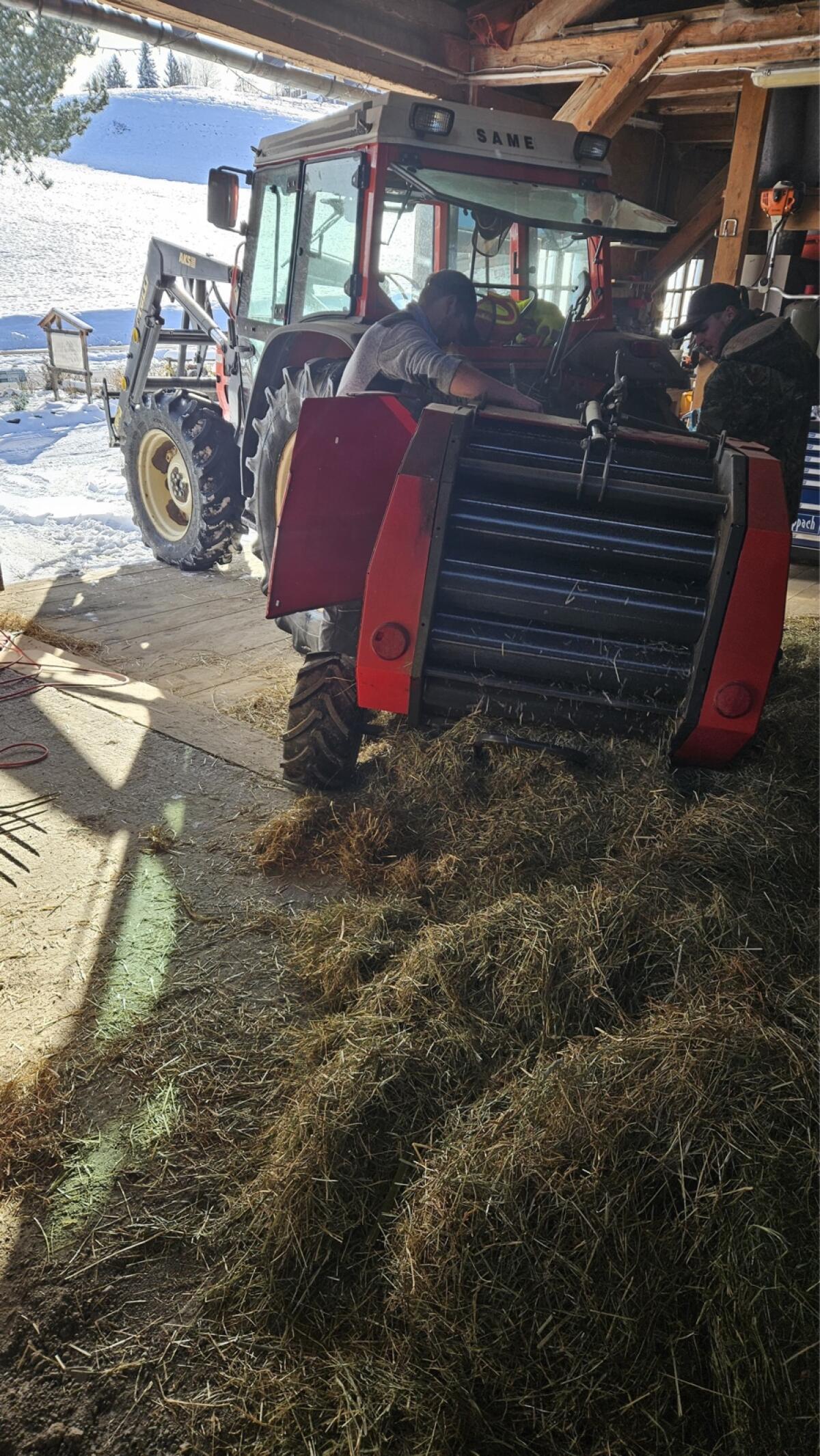 Kleinballen Rauspresse 3