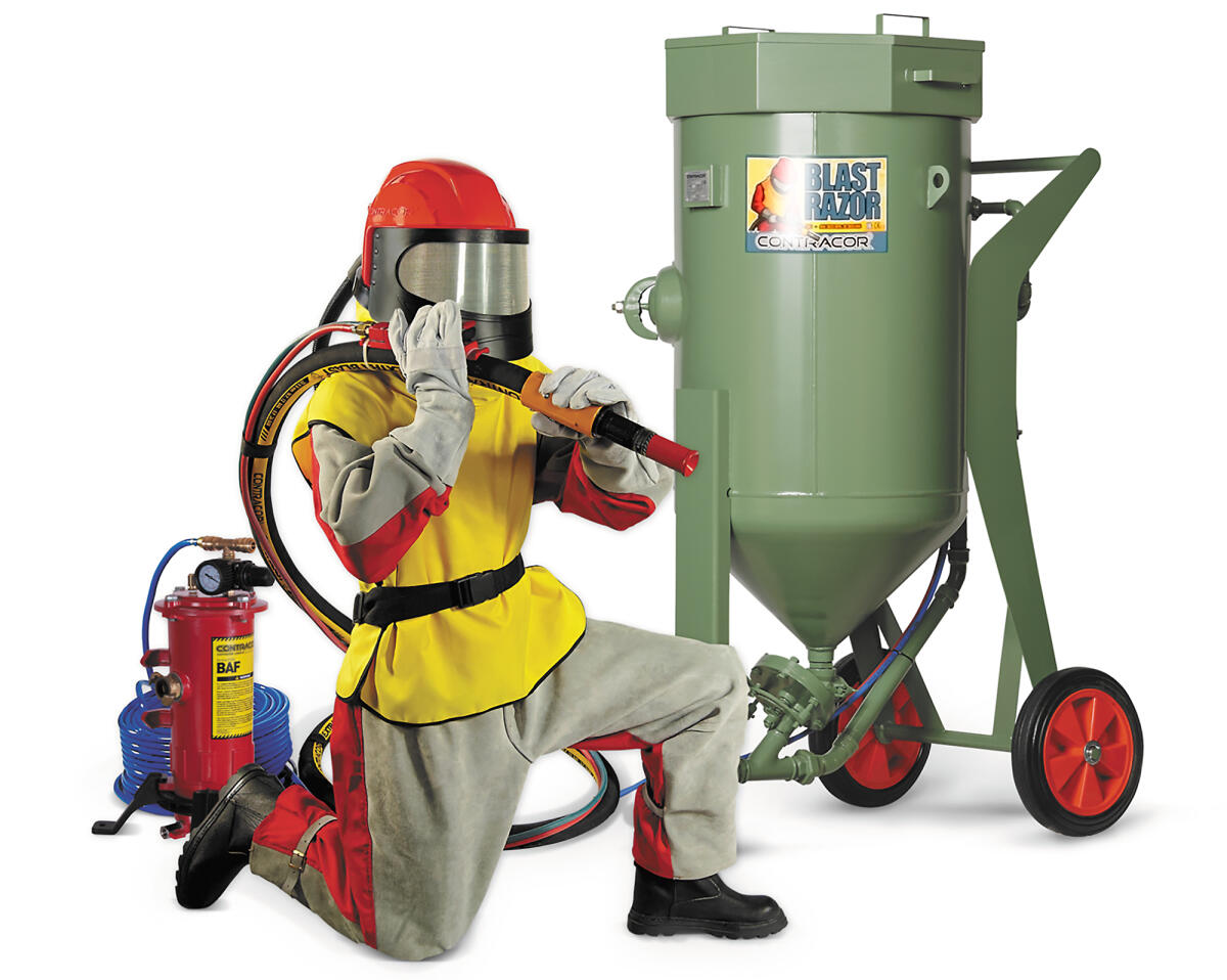 Sandstrahlgerät inkl. Schutzausrüstung Komplettpaket 1