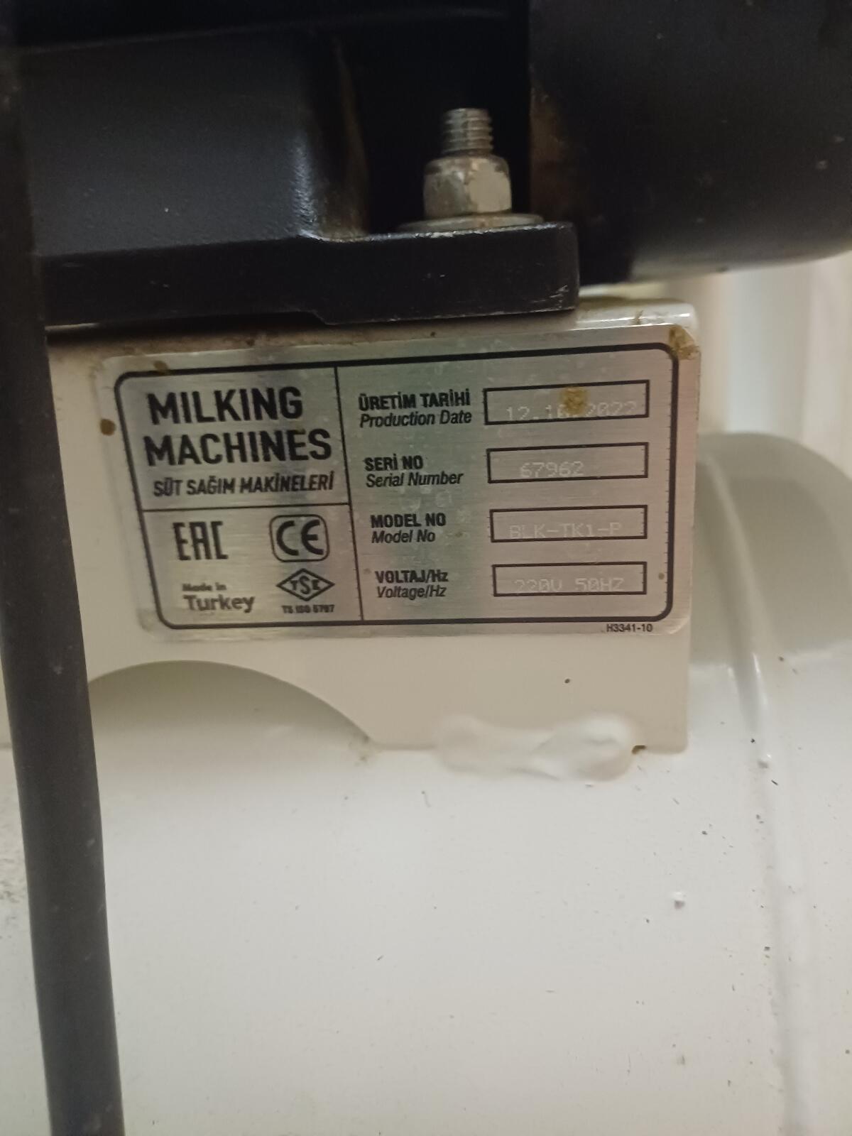 Fahrbare Melkmaschine 1