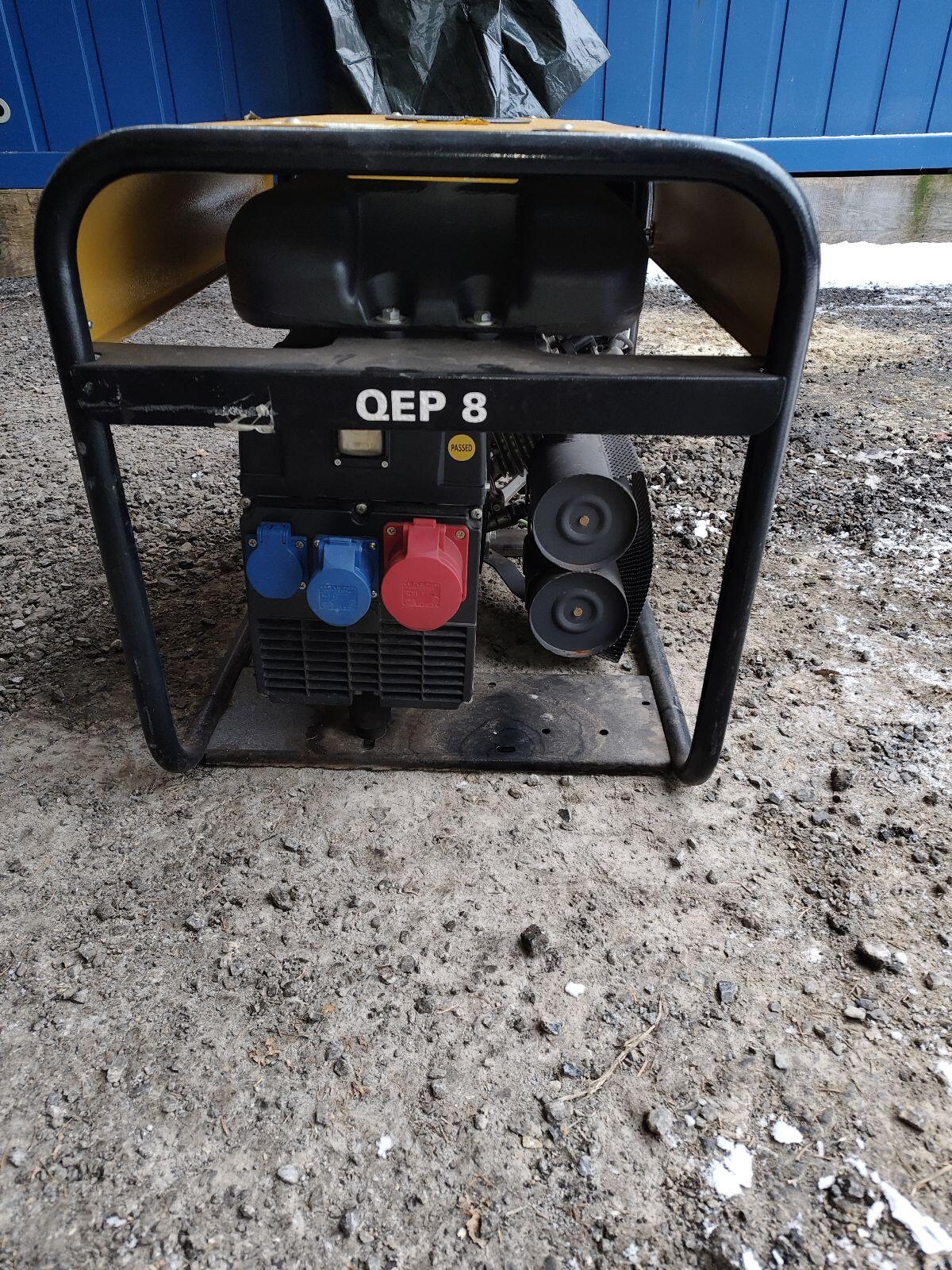 Atlas Copco Stromgenerator QEP 8 HP S5 3