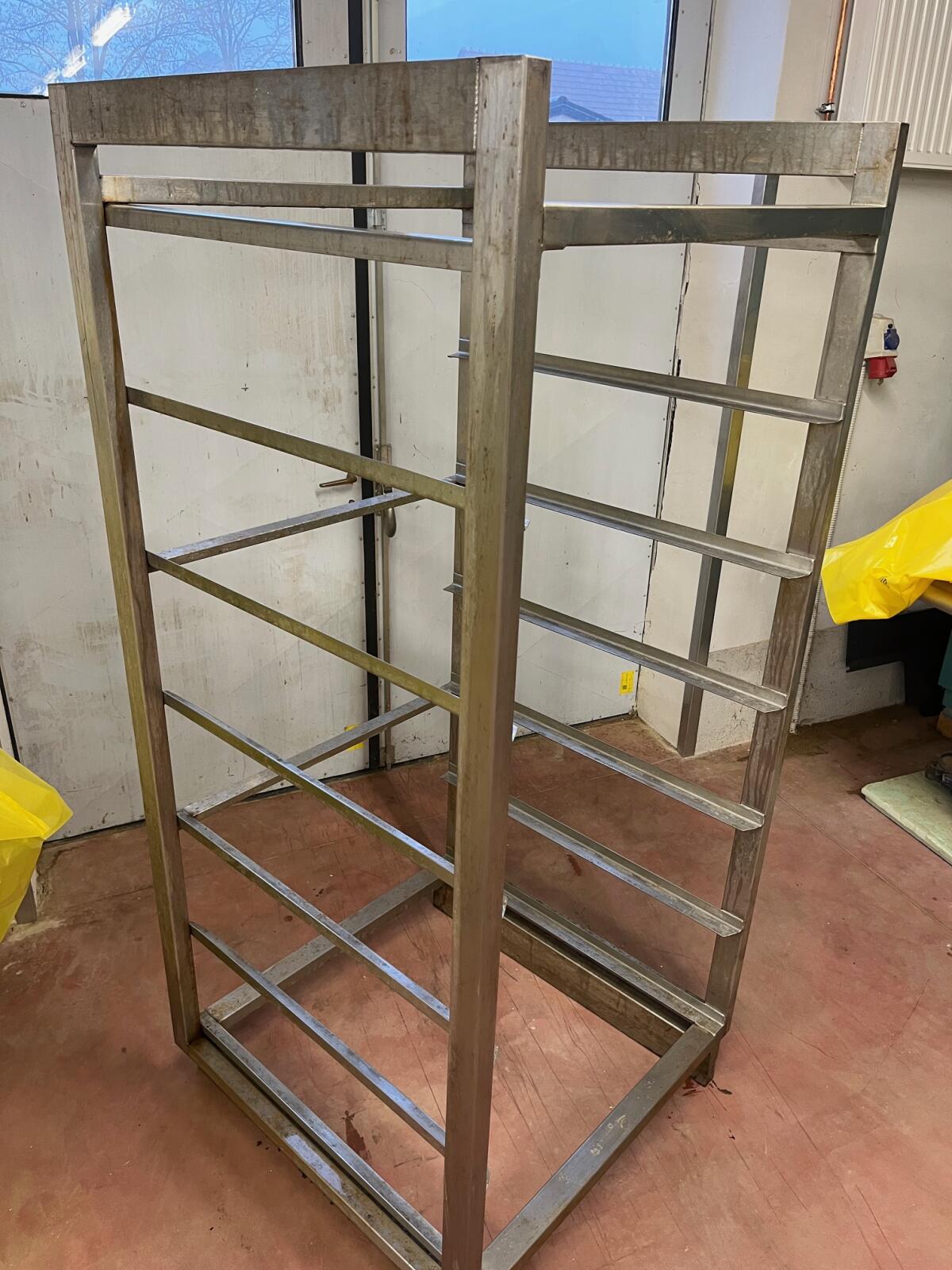 Rostfreies Regal Reifegestell Fleischregal Edelstahlregale 2