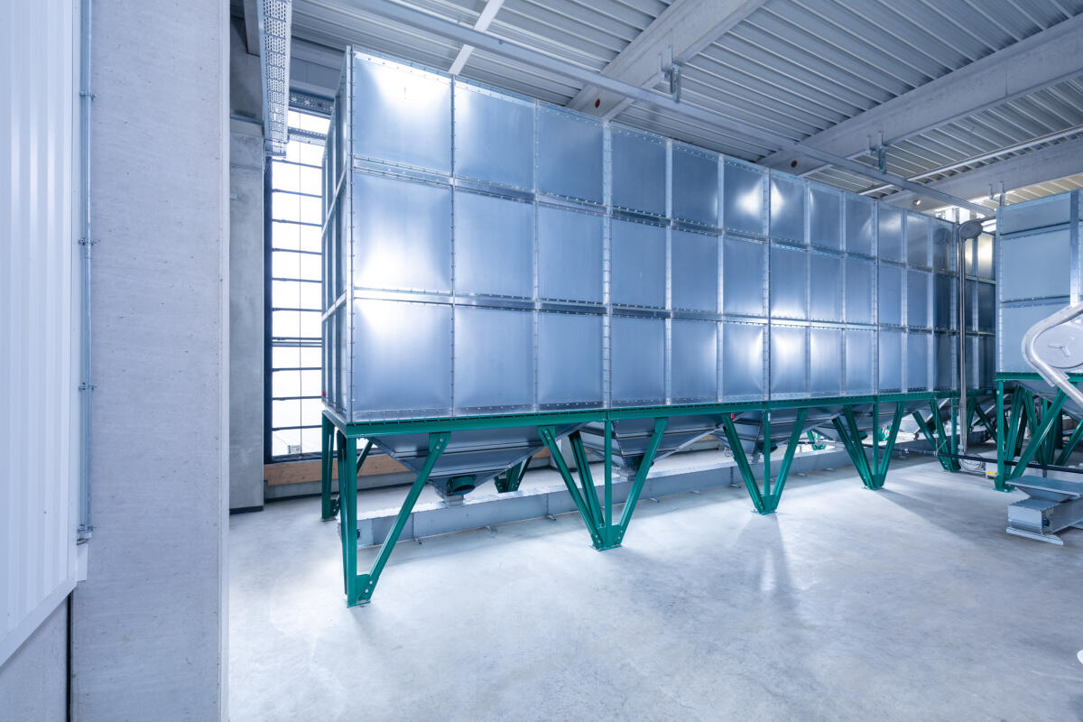 Siloanlage für Getreide mit Fördertechnik 3