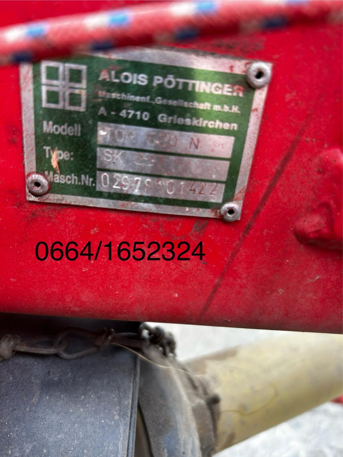 Pöttinger Doppelschwader 620N 3