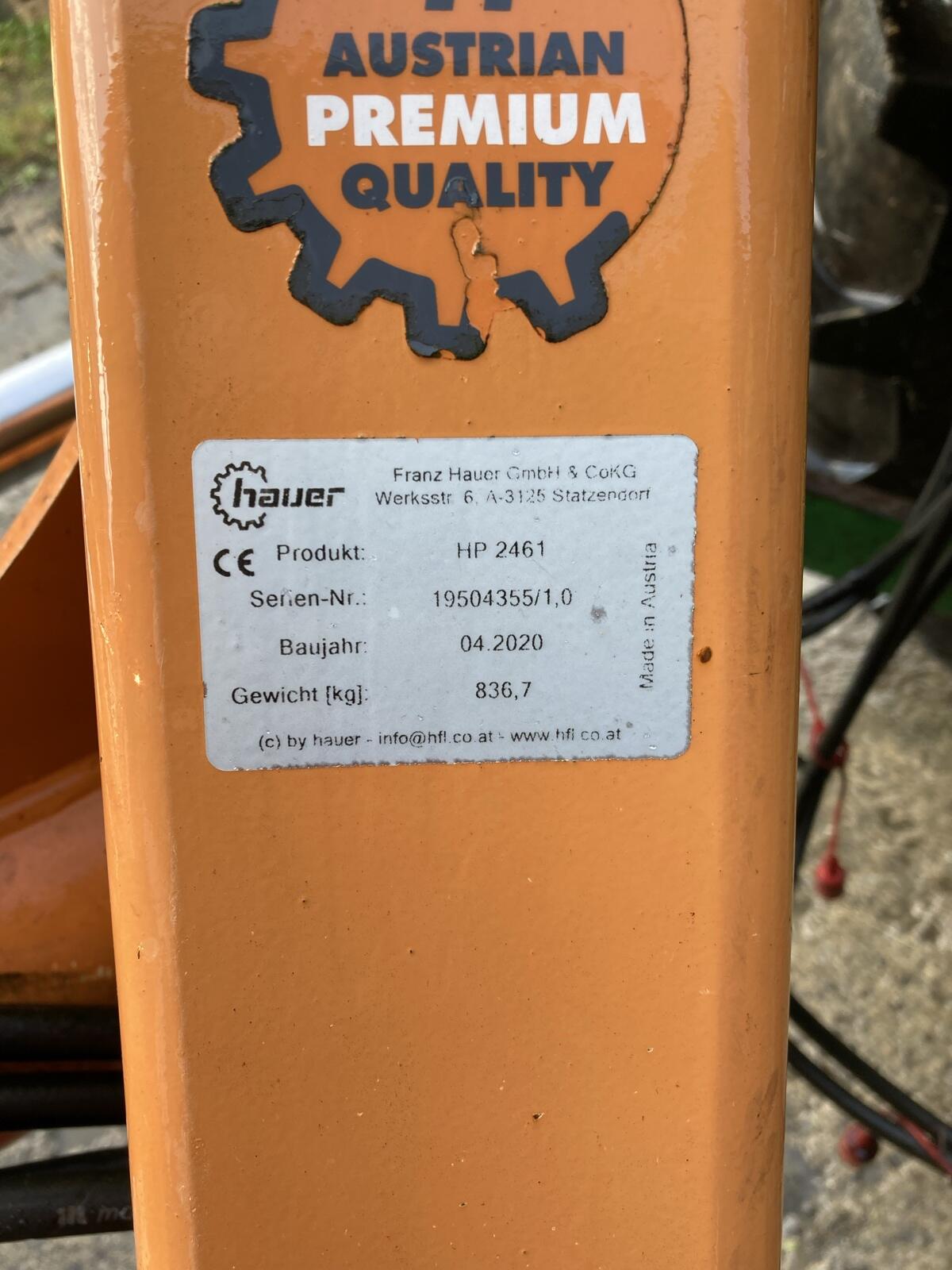 Hauer Grader Planierschild 3