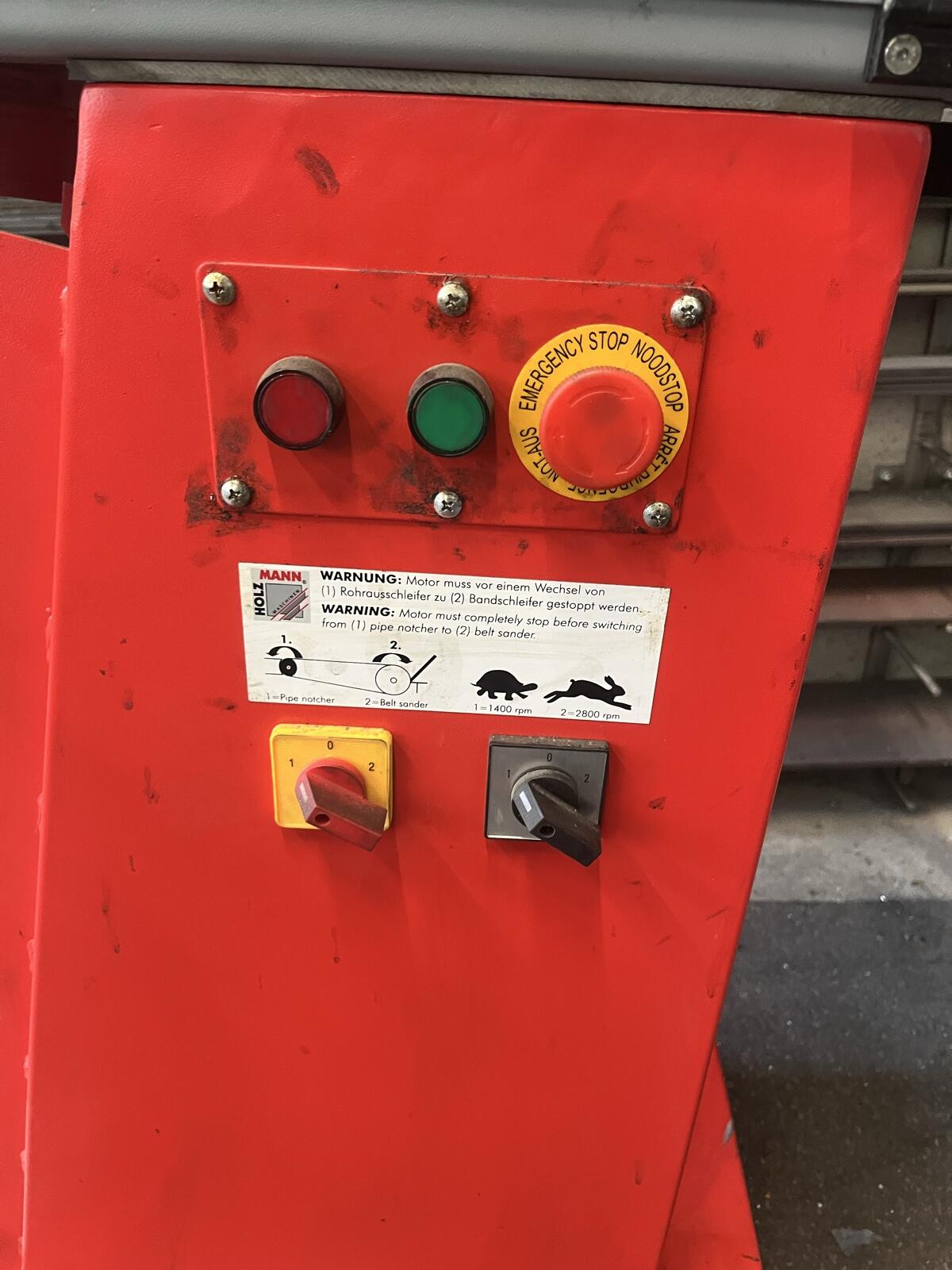 Bandschleifer-Rohrausschleifer 3